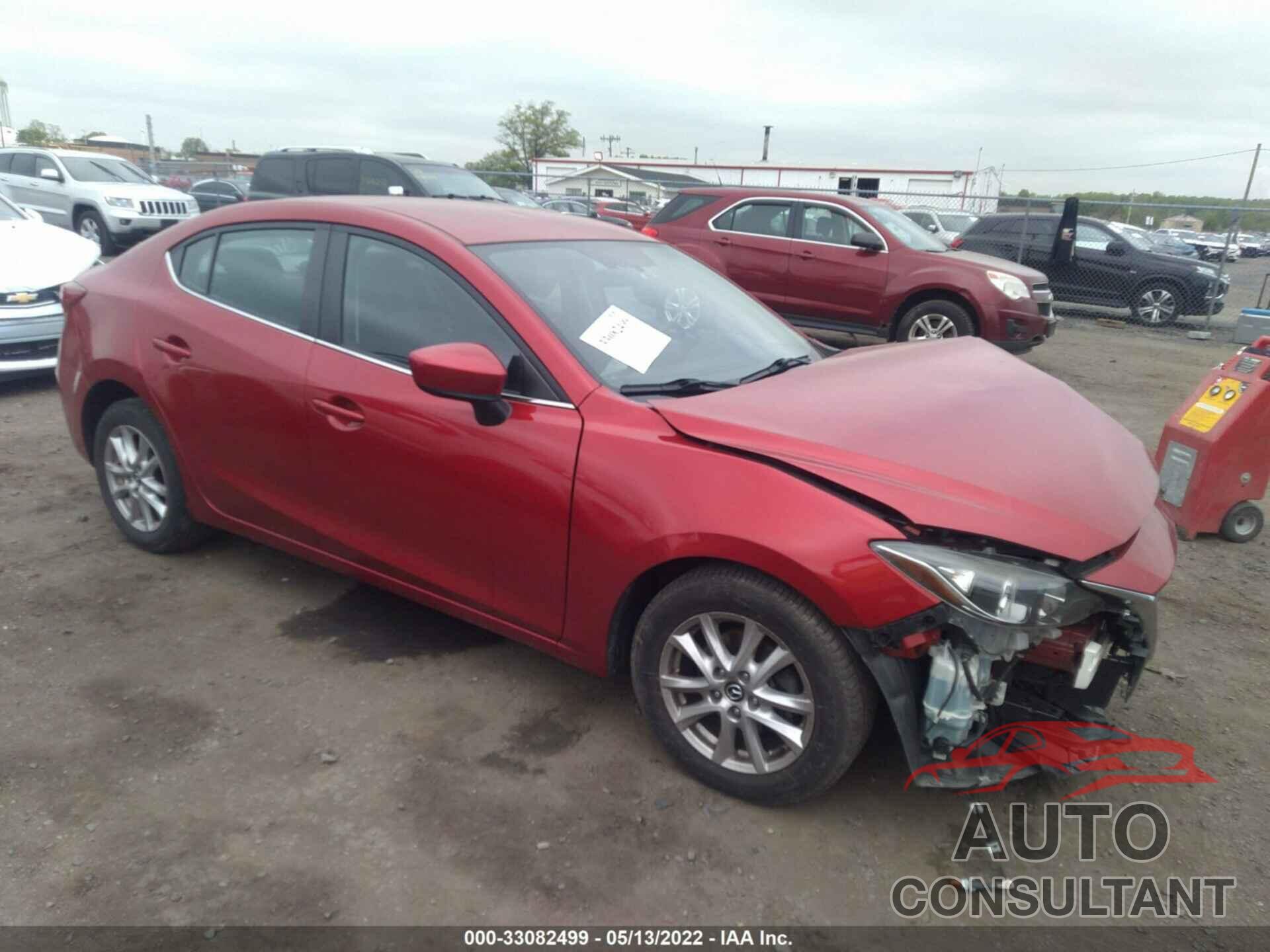 MAZDA MAZDA3 2016 - JM1BM1U75G1314323