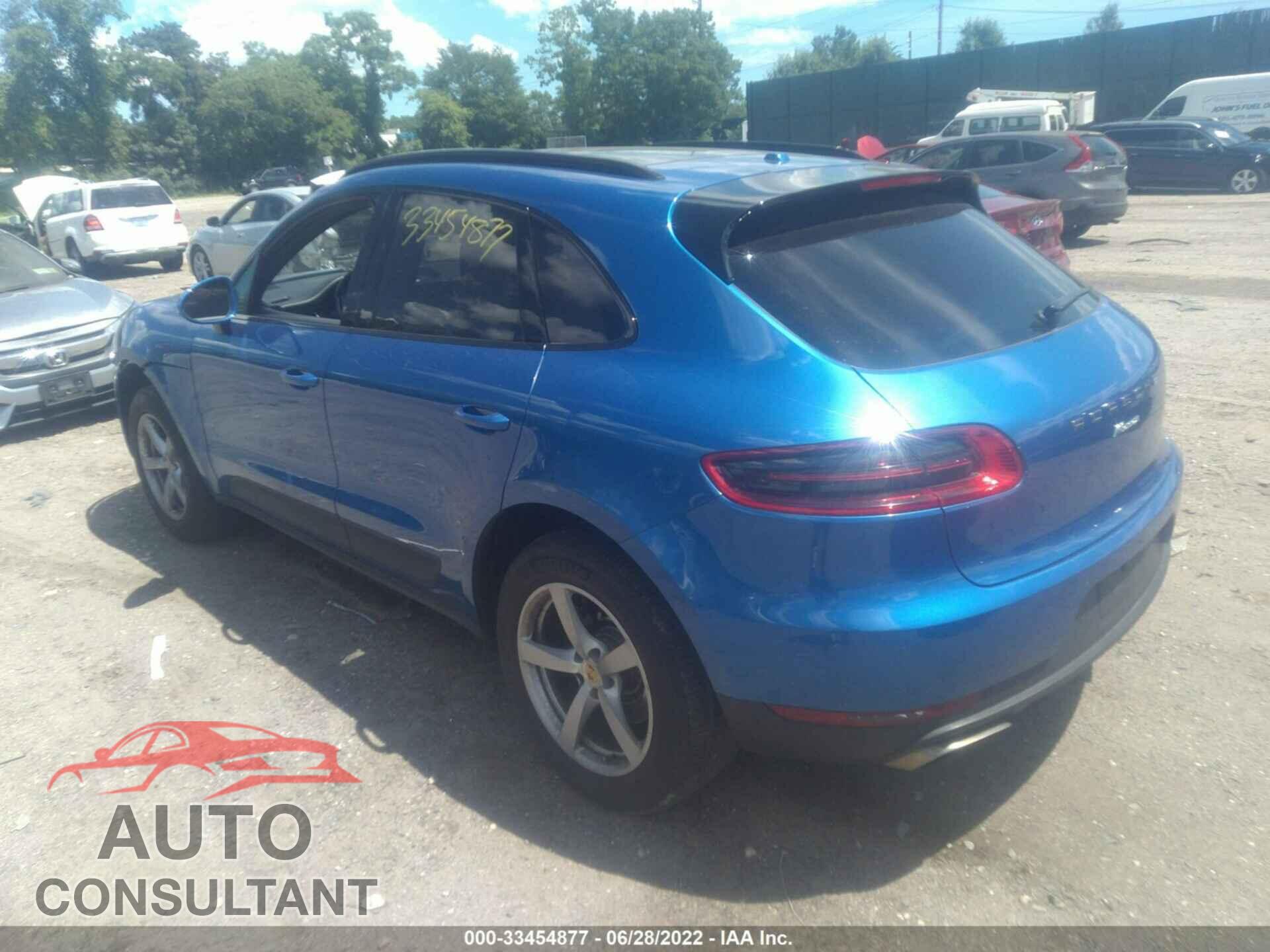 PORSCHE MACAN 2017 - WP1AA2A56HLB01947