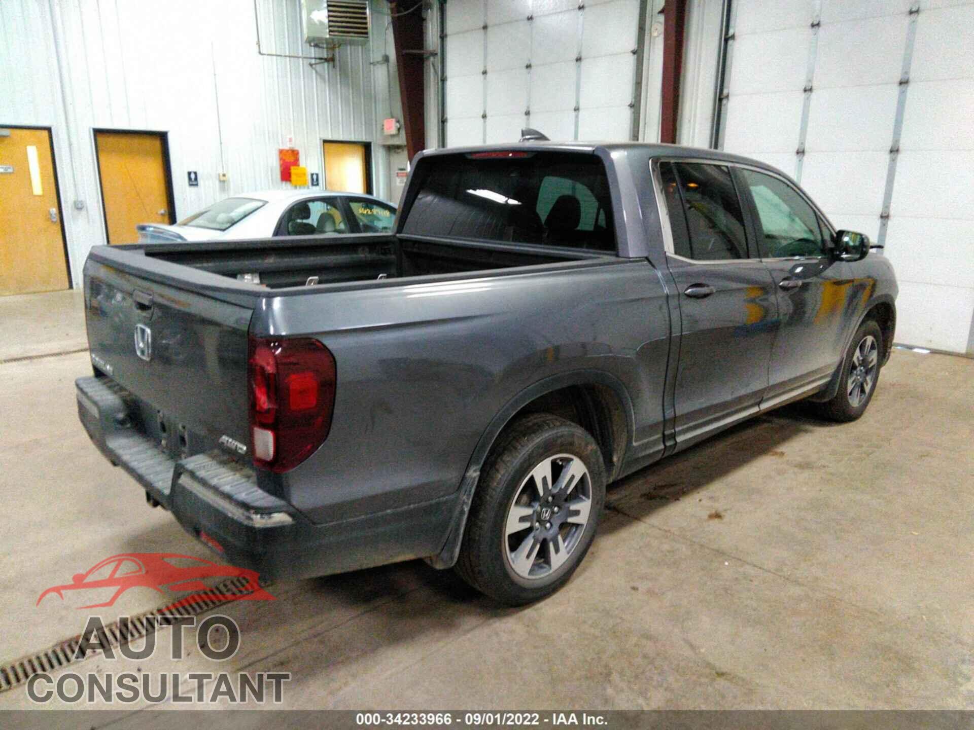 HONDA RIDGELINE 2017 - 5FPYK3F59HB007115