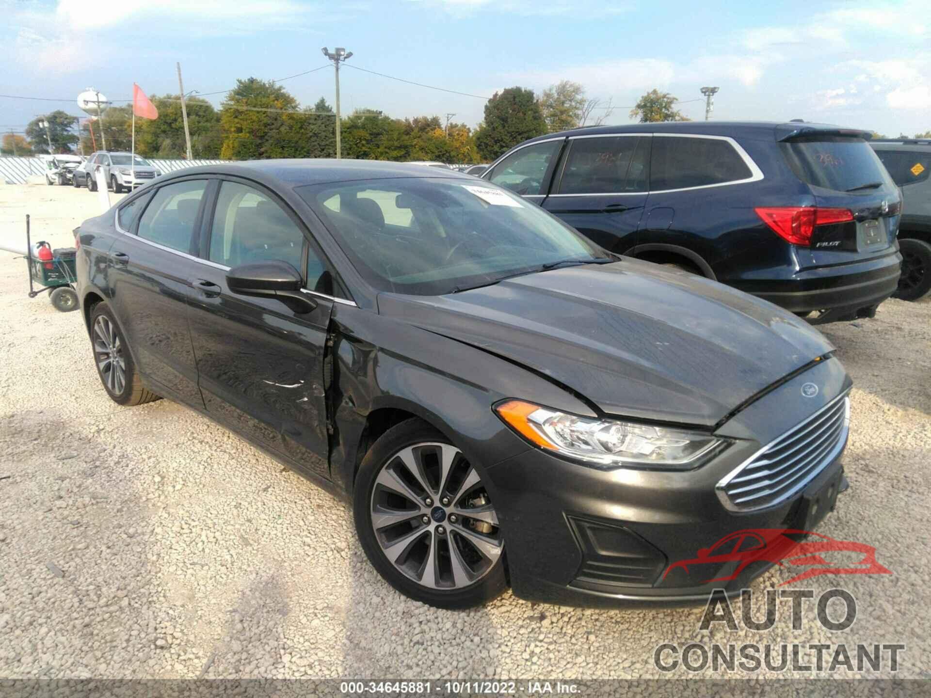 FORD FUSION 2019 - 3FA6P0T91KR183191