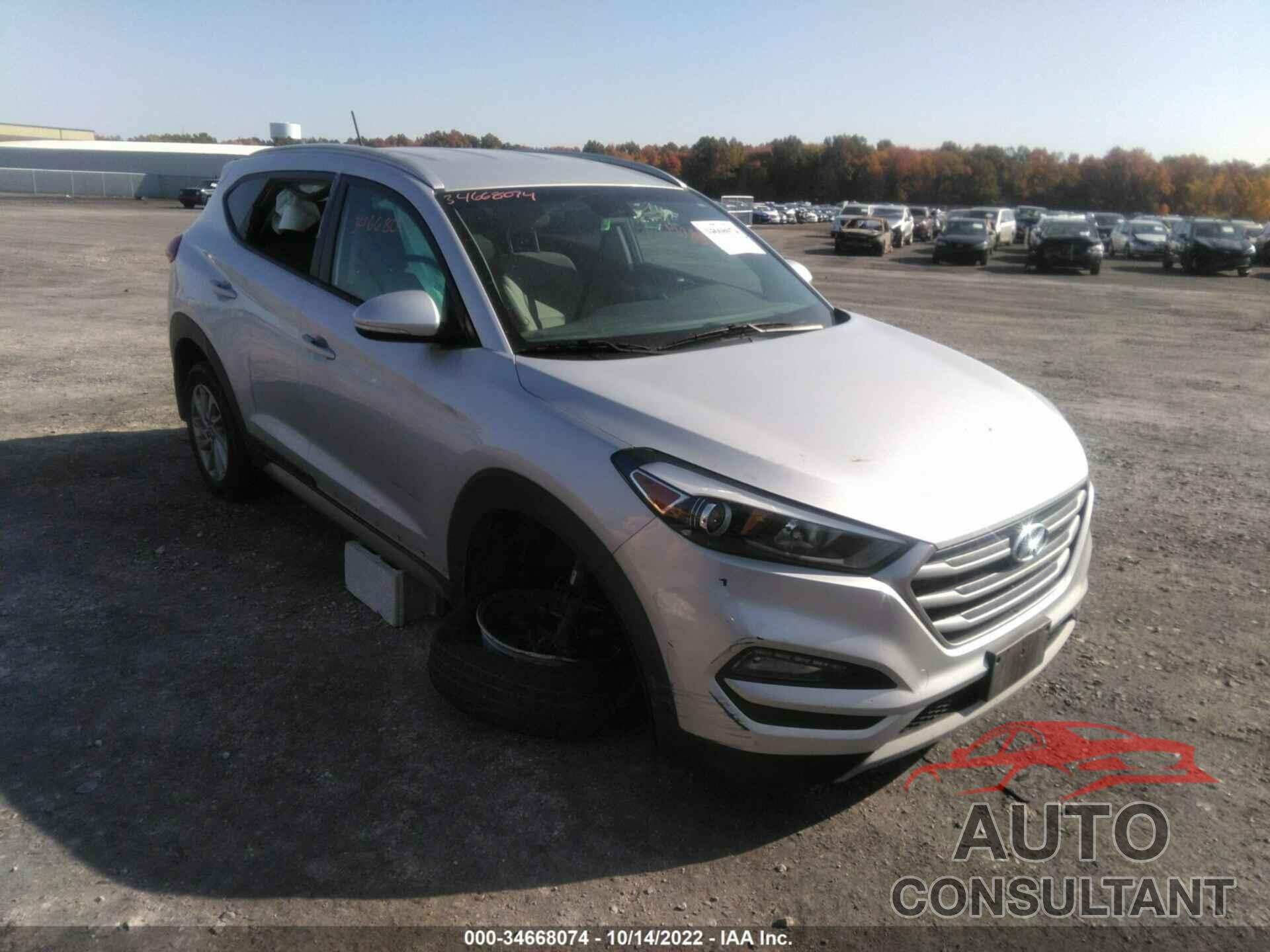 HYUNDAI TUCSON 2017 - KM8J3CA2XHU346912