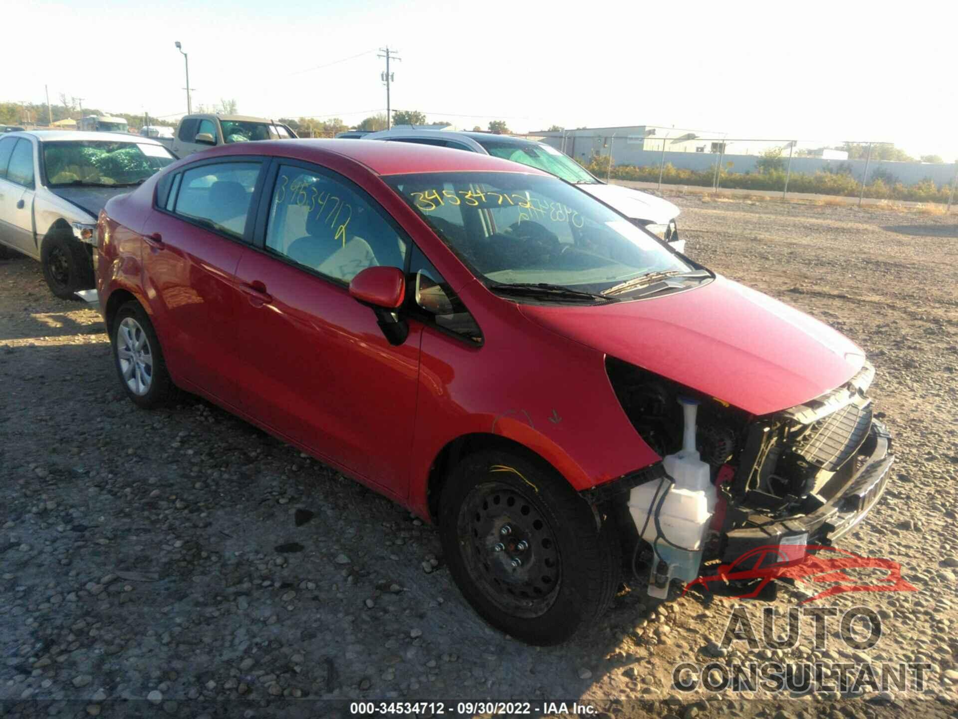 KIA RIO 2017 - KNADM4A39H6072035