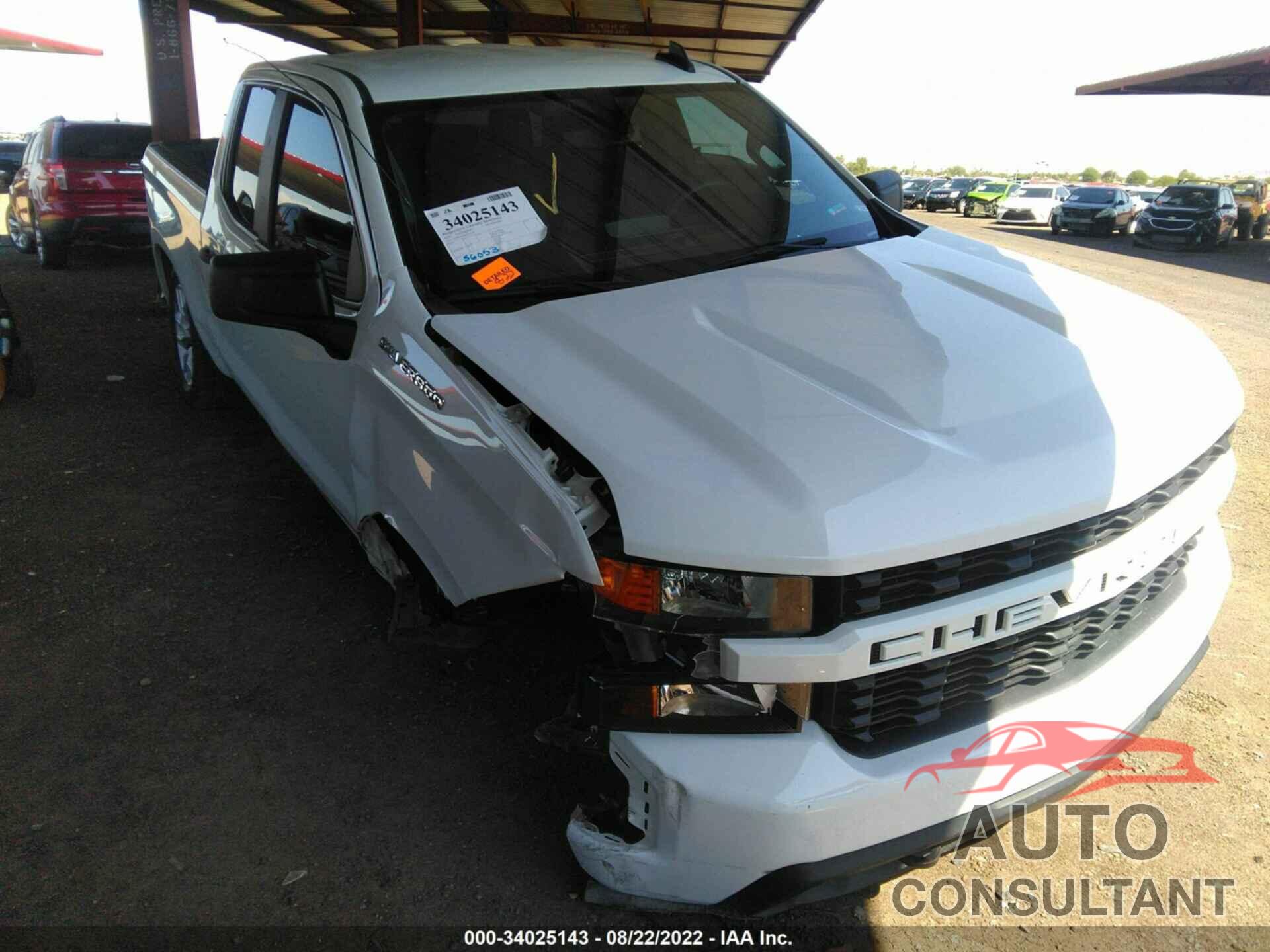 CHEVROLET SILVERADO 1500 2019 - 1GCRWBEH9KZ376484
