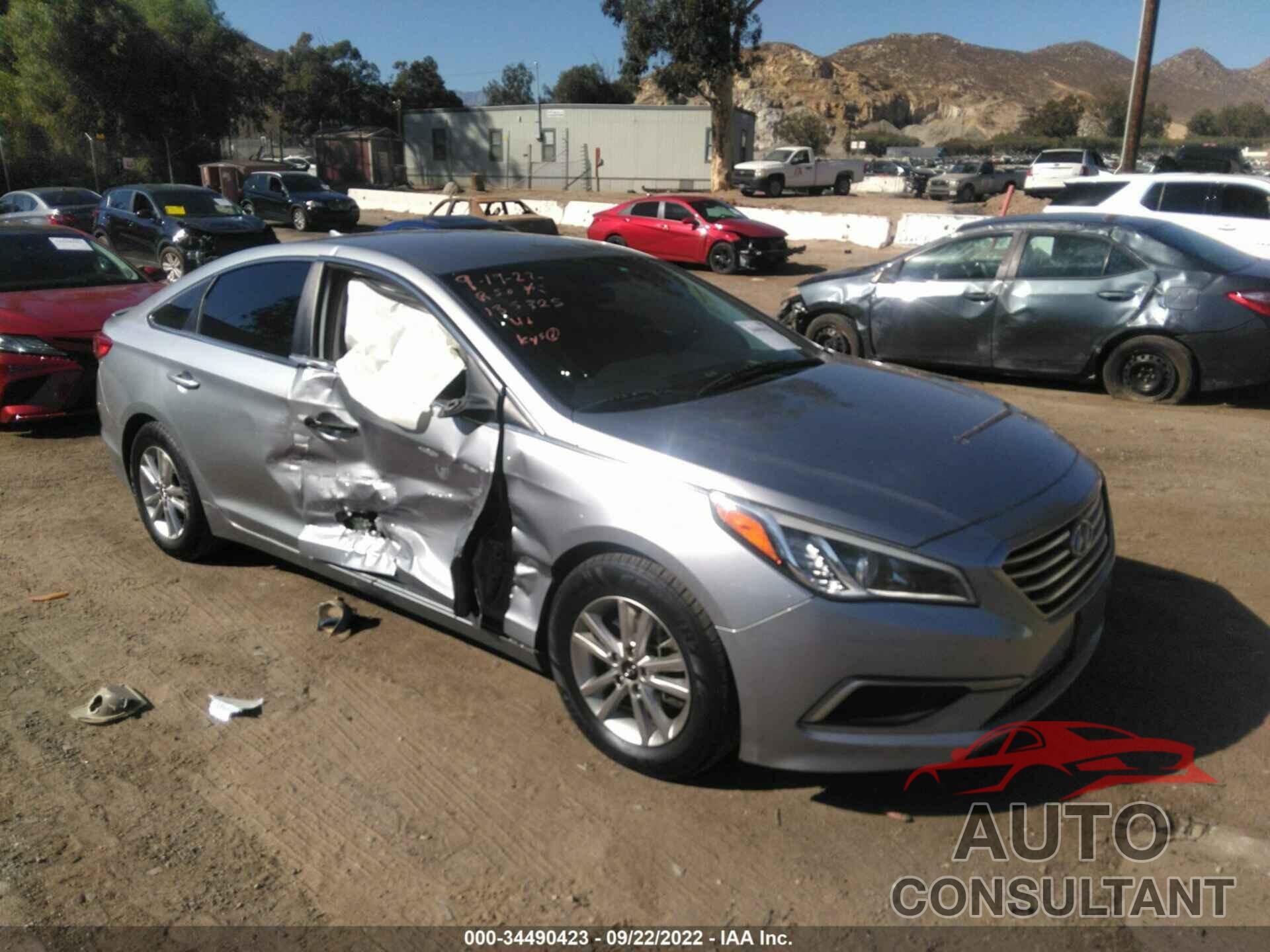 HYUNDAI SONATA 2017 - 5NPE24AF0HH558116
