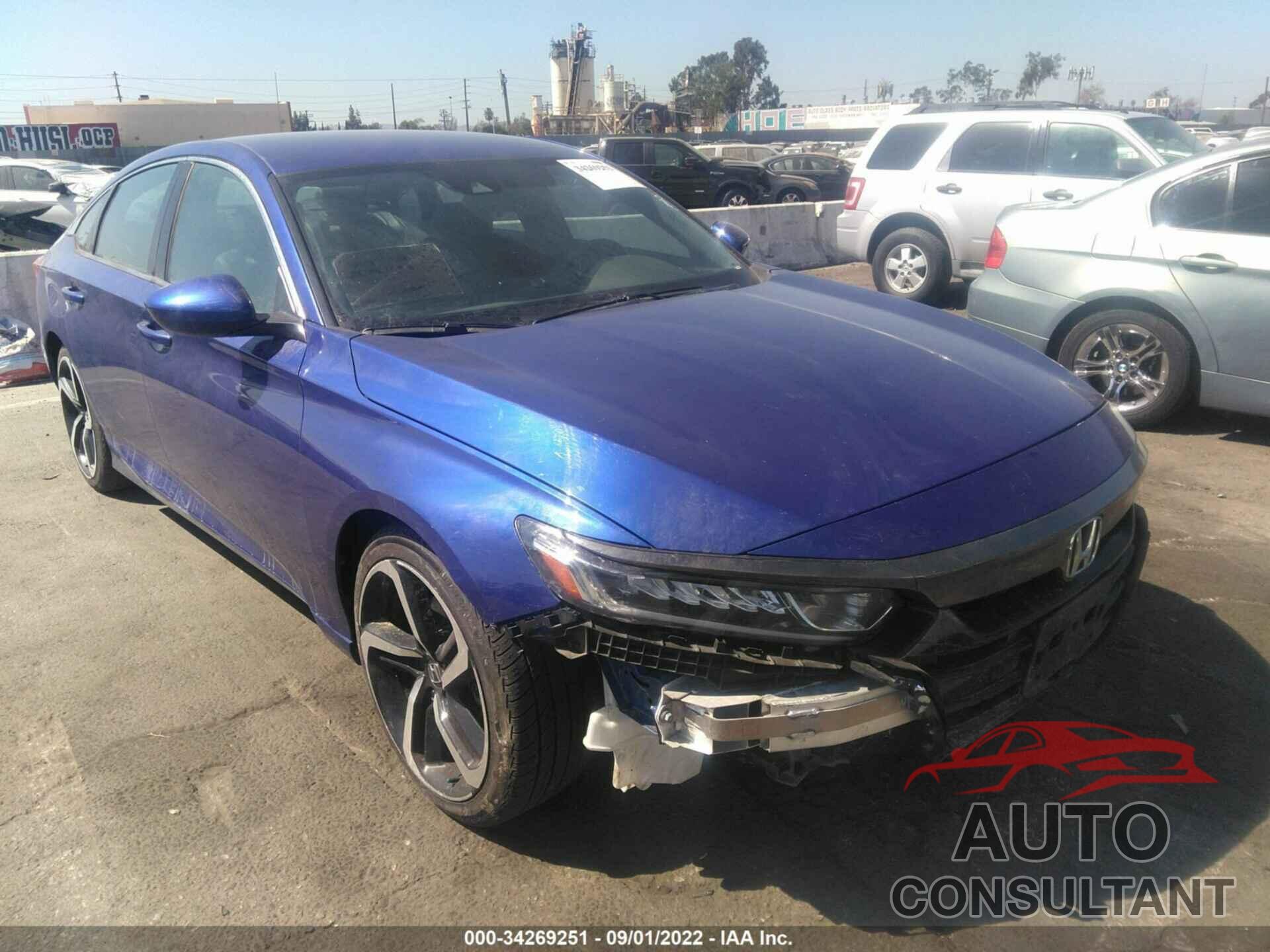 HONDA ACCORD SEDAN 2019 - 1HGCV1F37KA100097