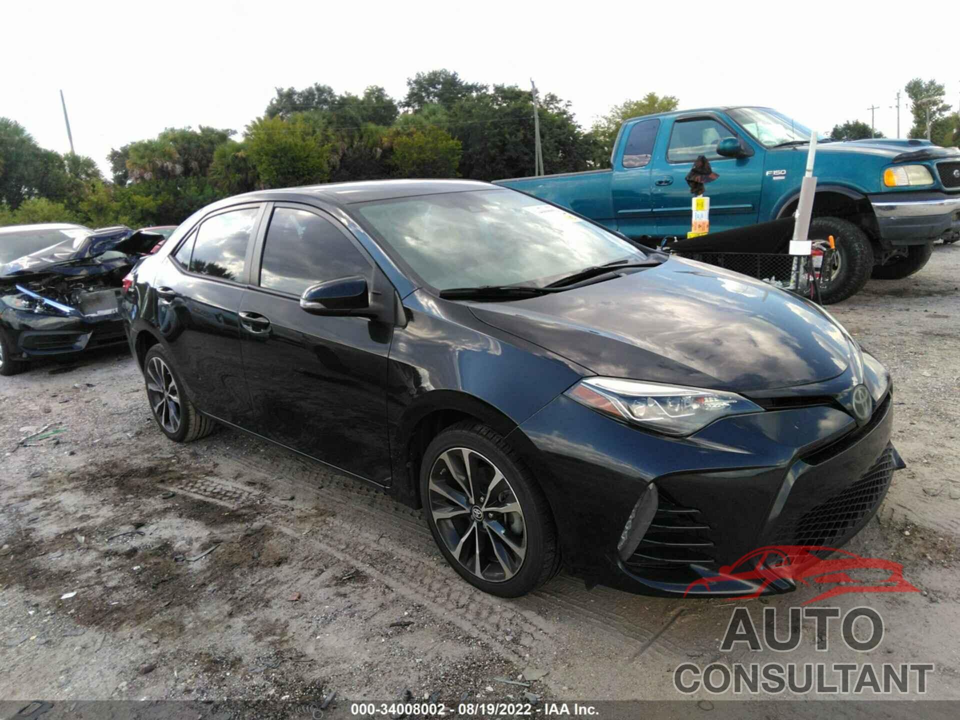 TOYOTA COROLLA 2017 - 2T1BURHE4HC791474