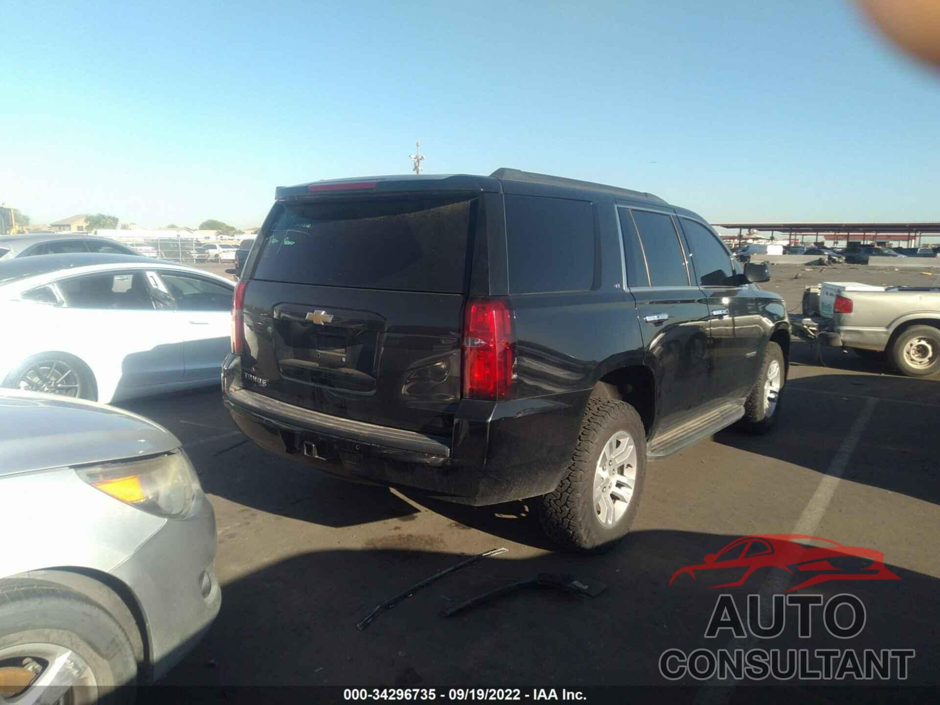 CHEVROLET TAHOE 2019 - 1GNSCBKC9KR384322