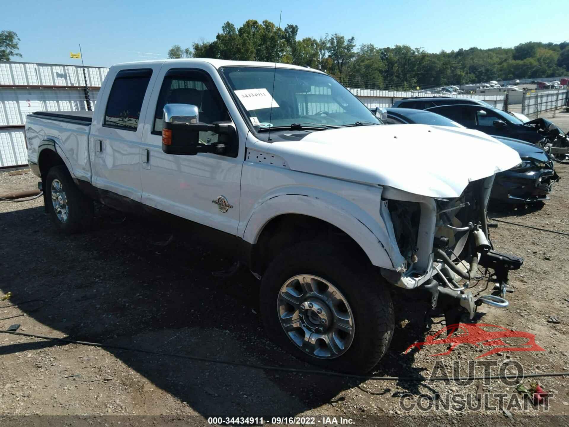 FORD SUPER DUTY F-250 SRW 2016 - 1FT7W2BT4GEA21074