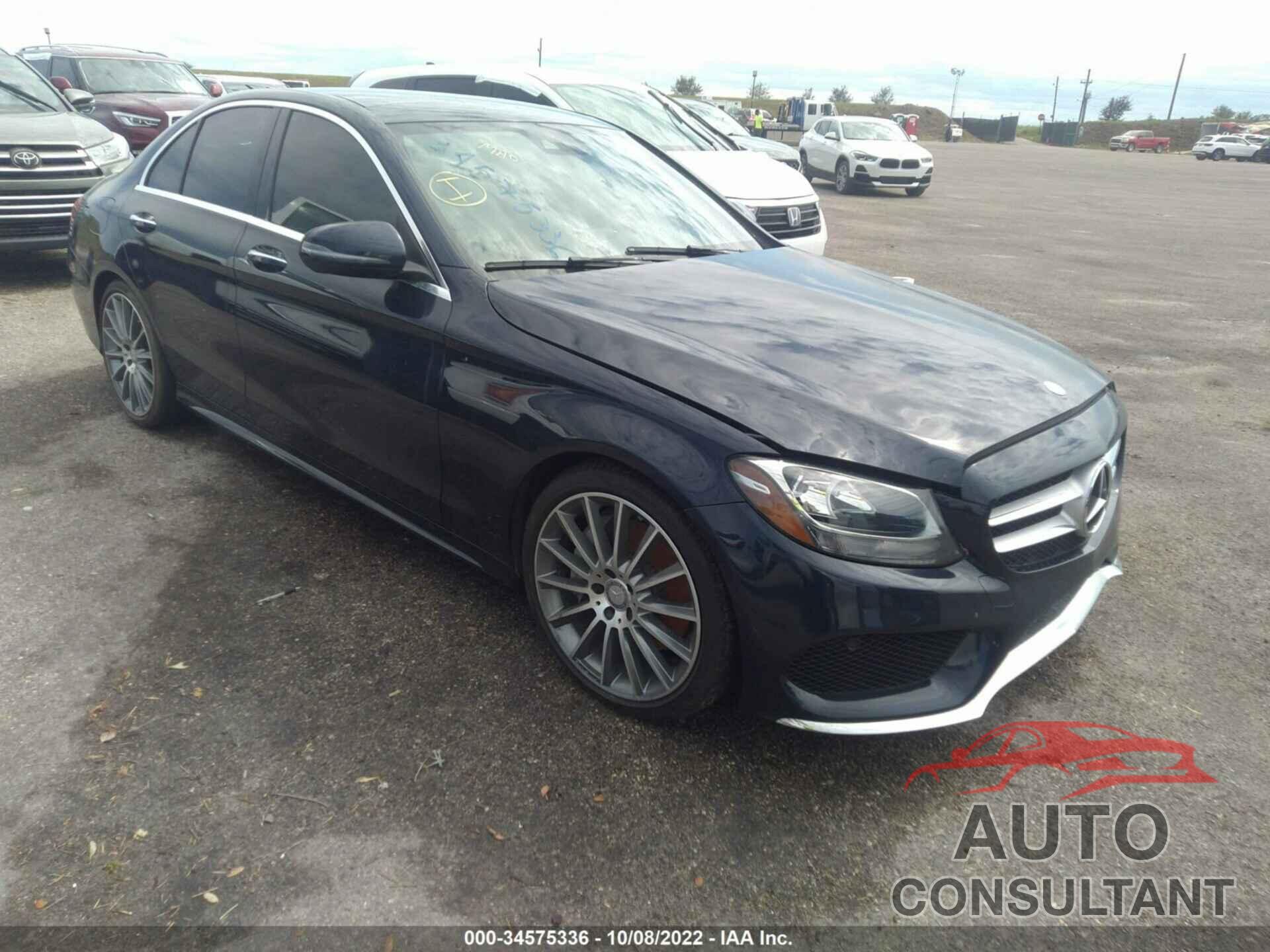 MERCEDES-BENZ C-CLASS 2017 - 55SWF4JB1HU210375