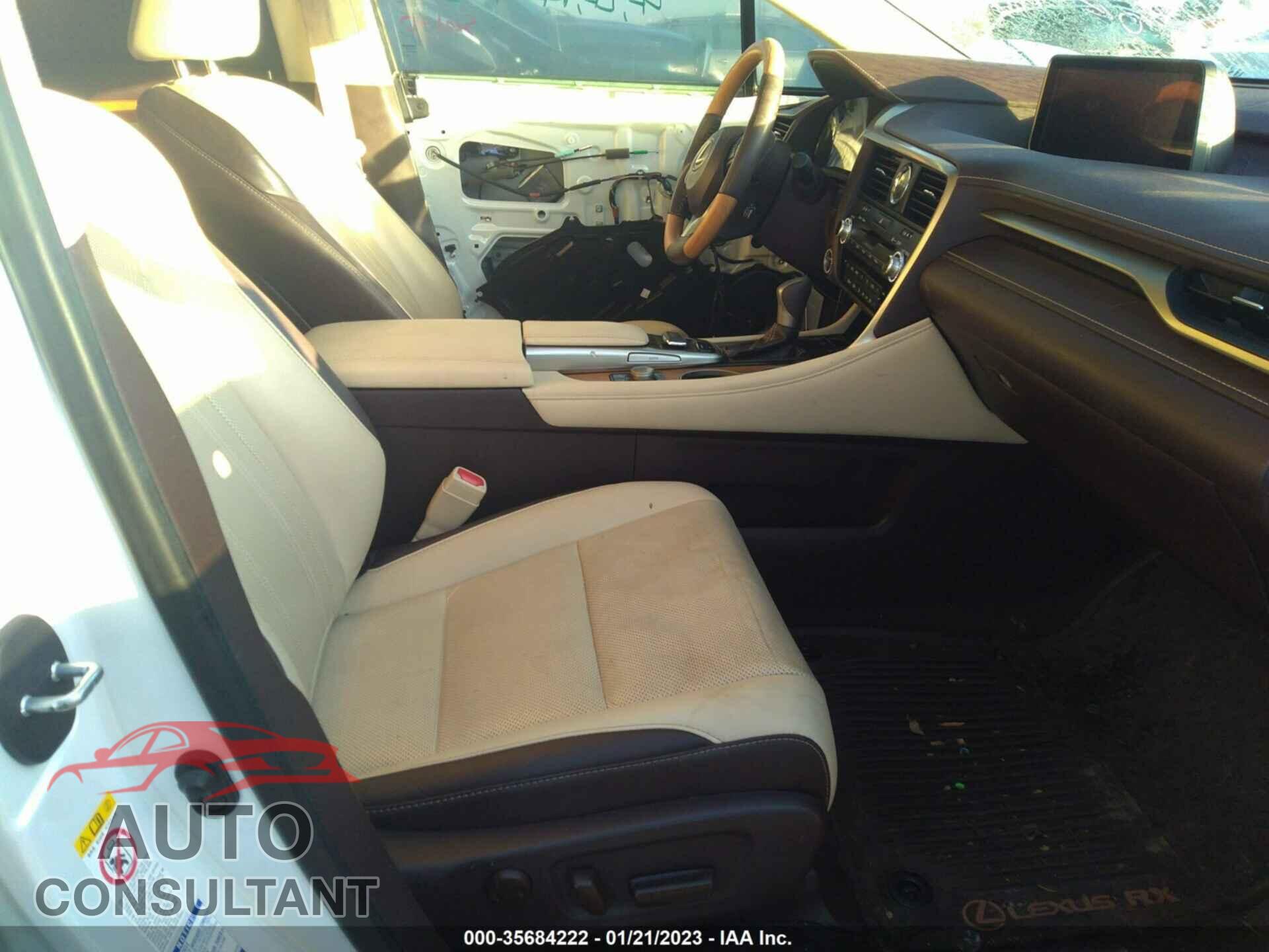 LEXUS RX 2017 - 2T2BGMCA5HC018488