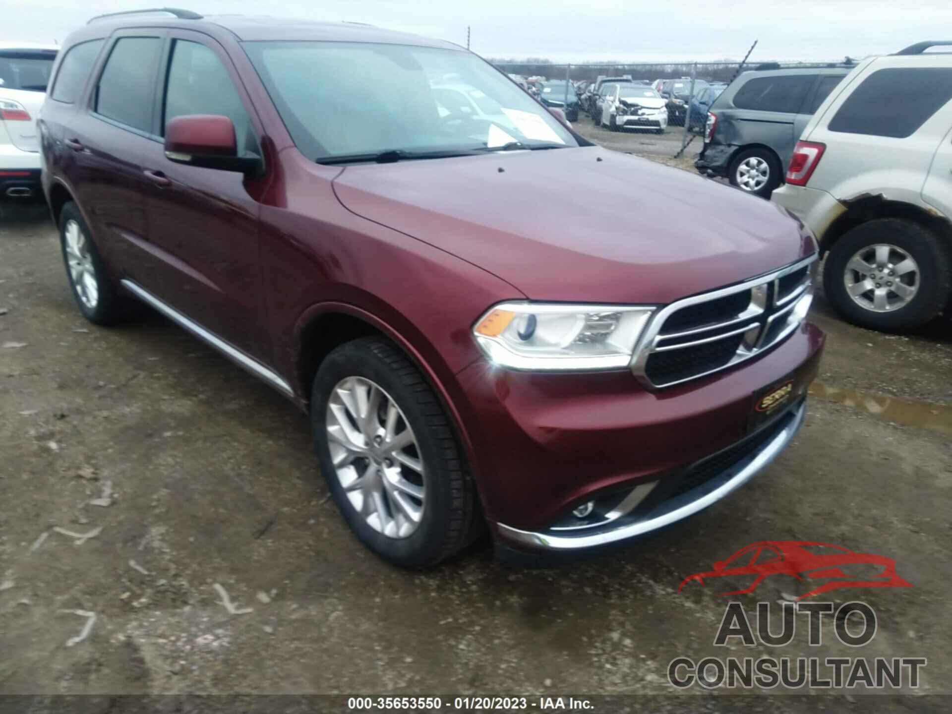 DODGE DURANGO 2016 - 1C4RDJDG1GC375204