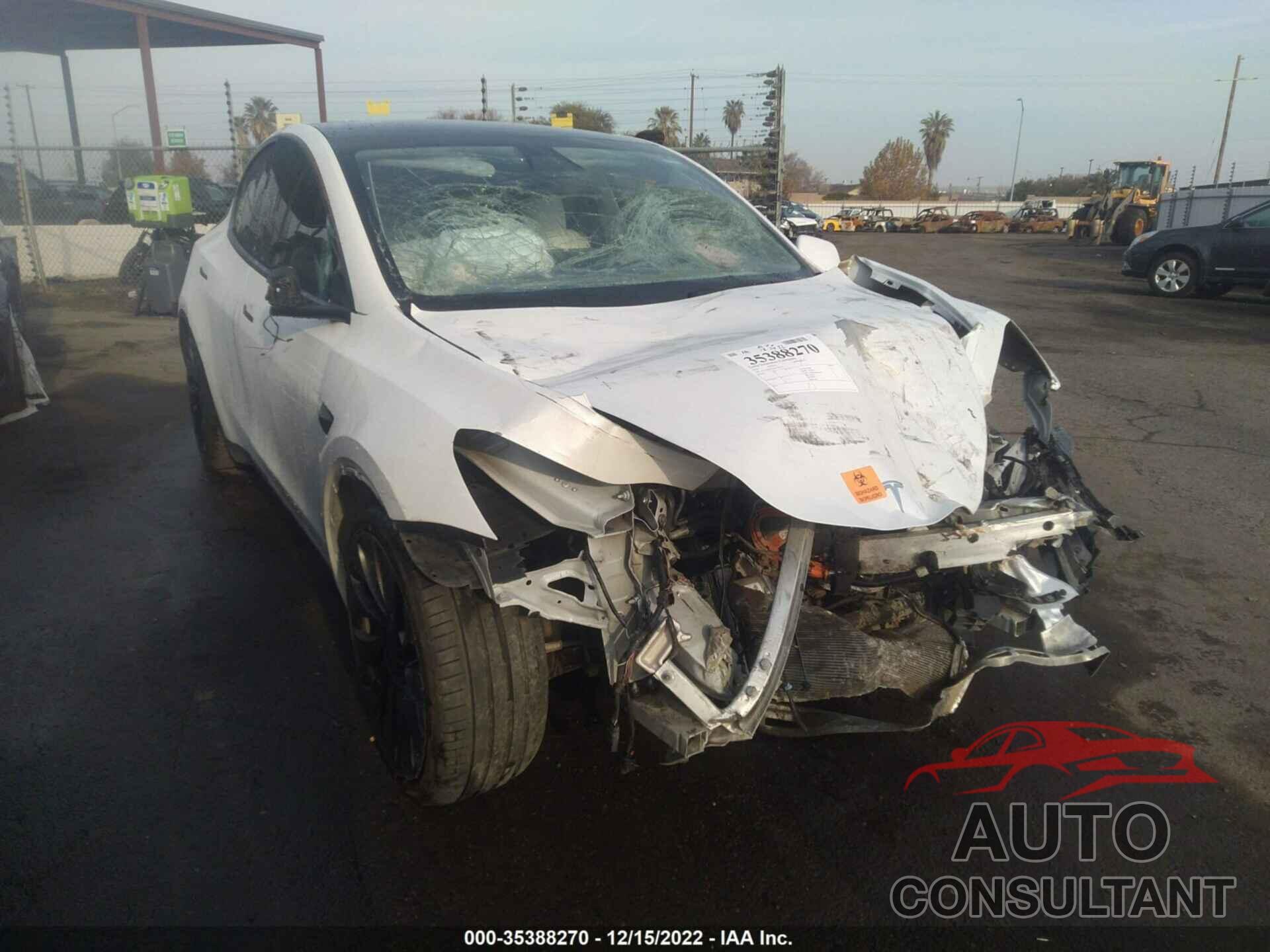 TESLA MODEL Y 2021 - 5YJYGDEFXMF215976