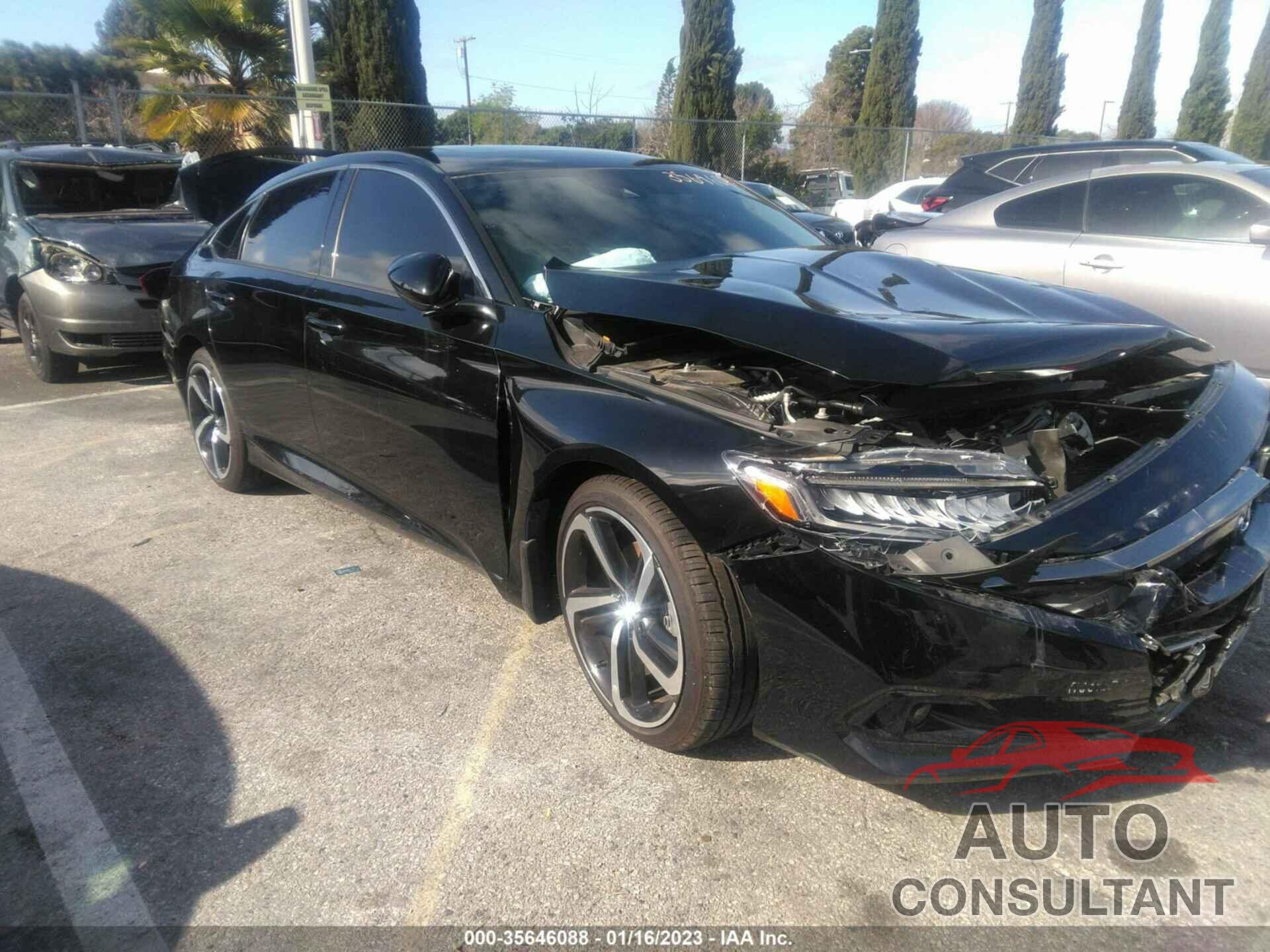 HONDA ACCORD SEDAN 2021 - 1HGCV2F33MA011104