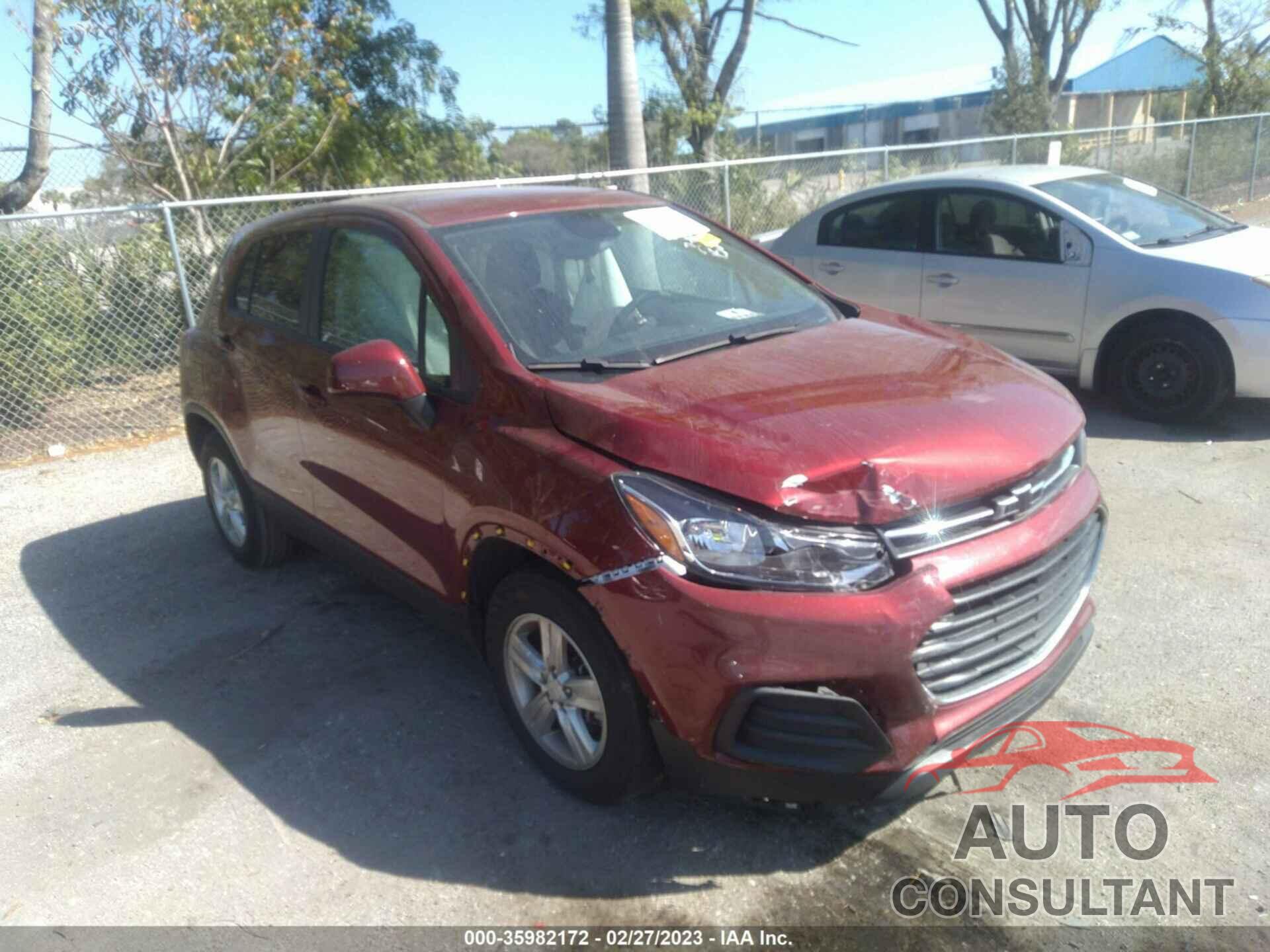 CHEVROLET TRAX 2021 - KL7CJKSBXMB331521