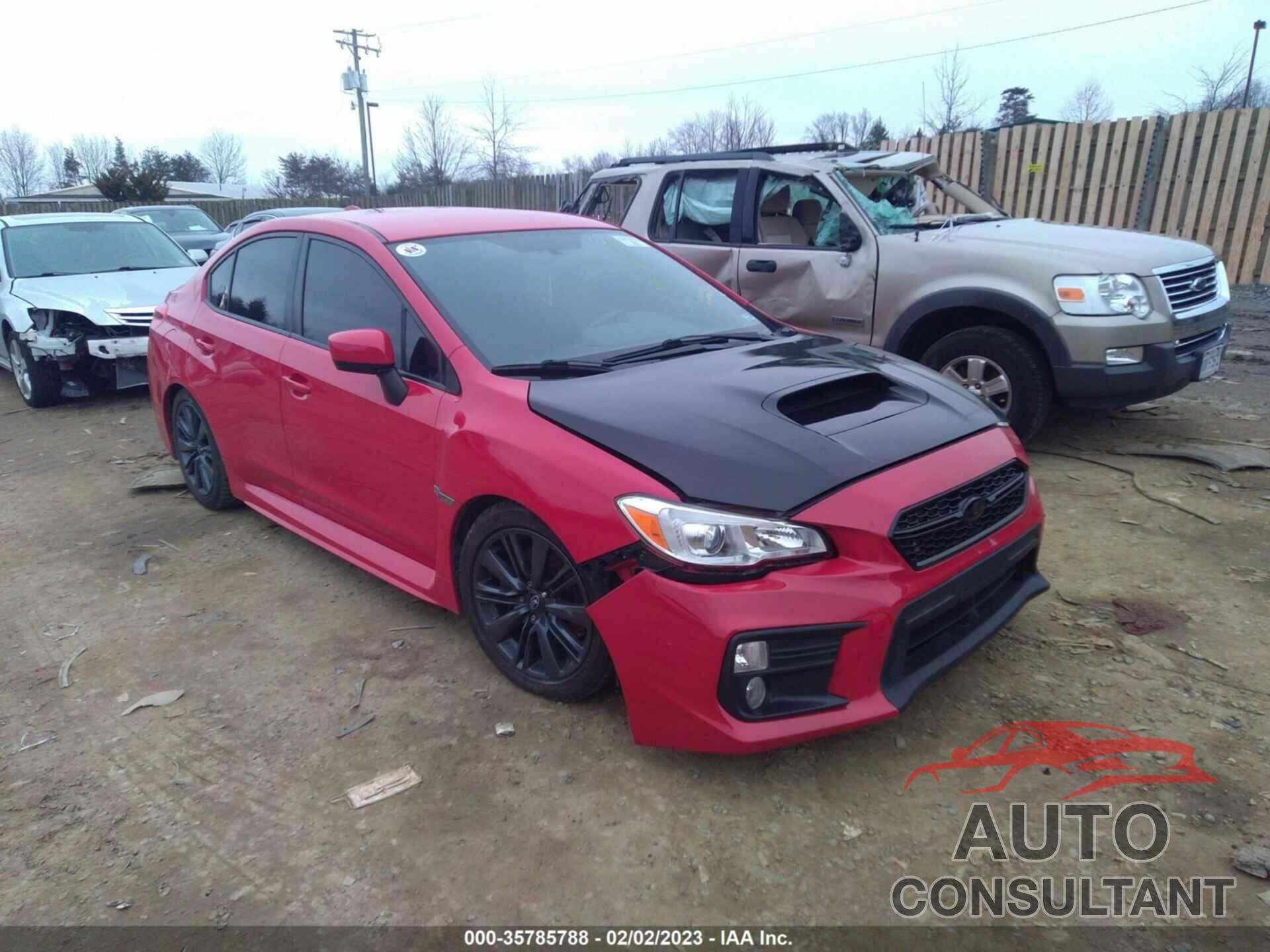 SUBARU WRX 2018 - JF1VA1A63J9809300
