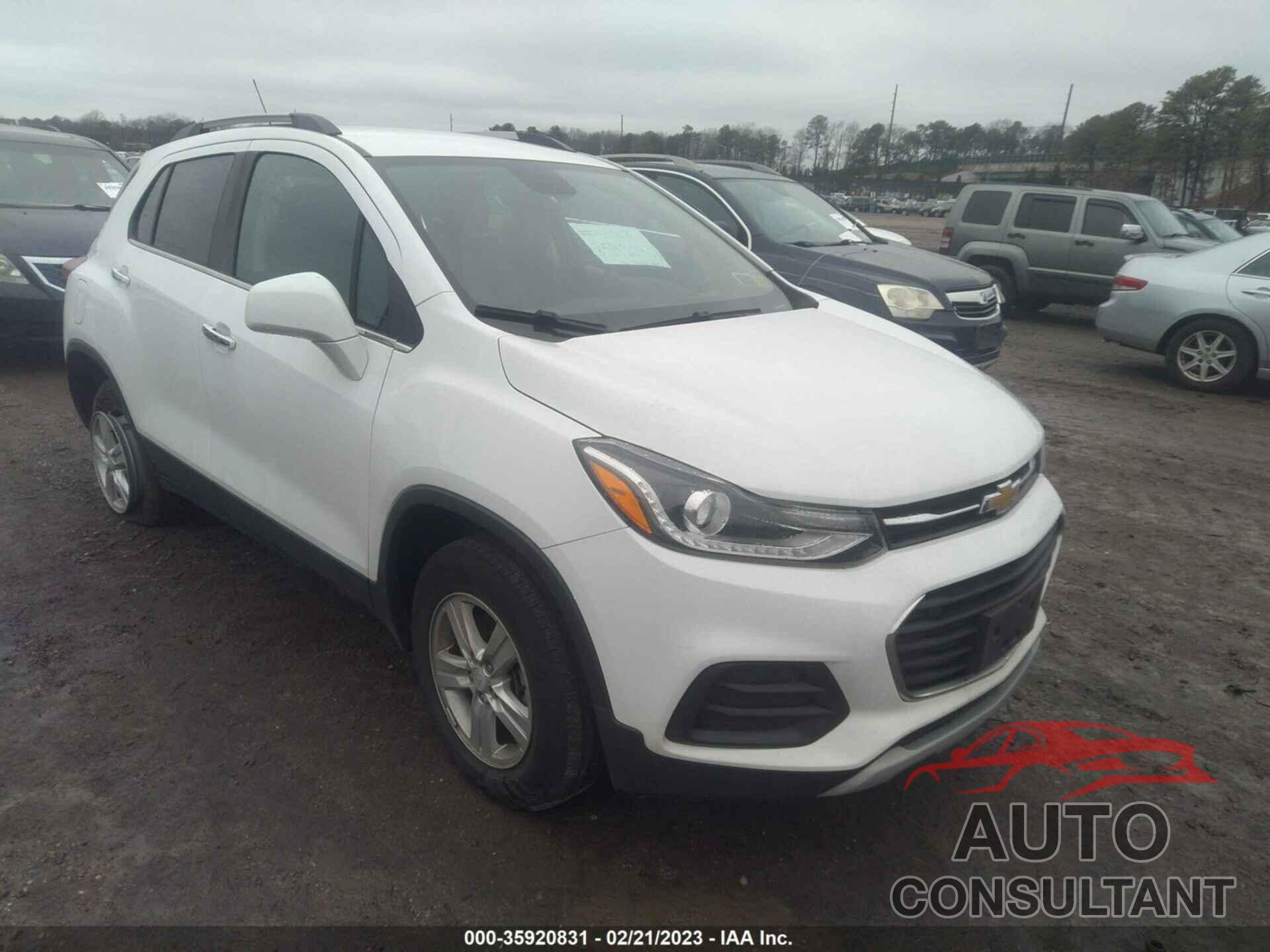 CHEVROLET TRAX 2019 - 3GNCJPSB1KL340241