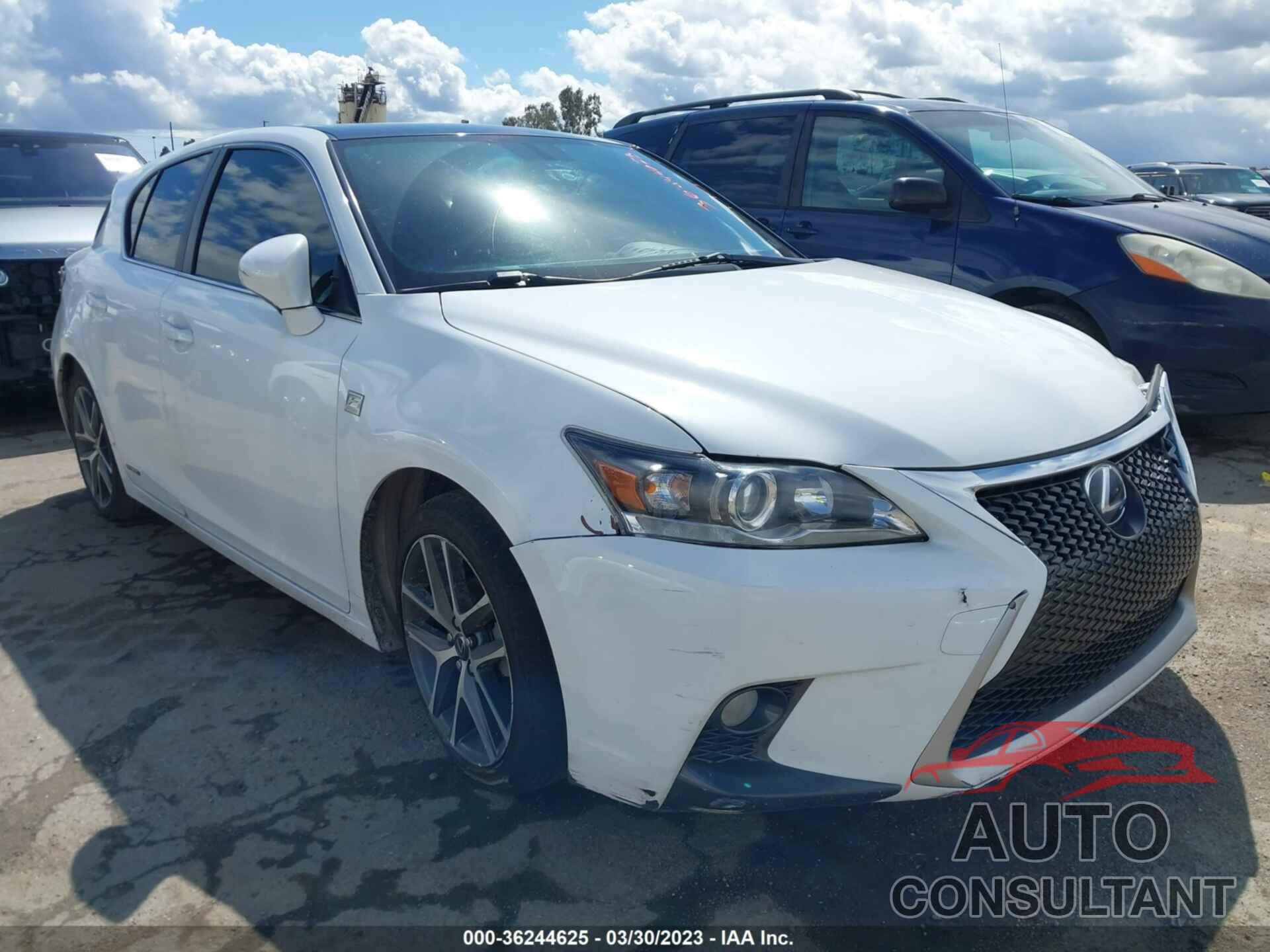 LEXUS CT 200H 2015 - JTHKD5BH7F2224309