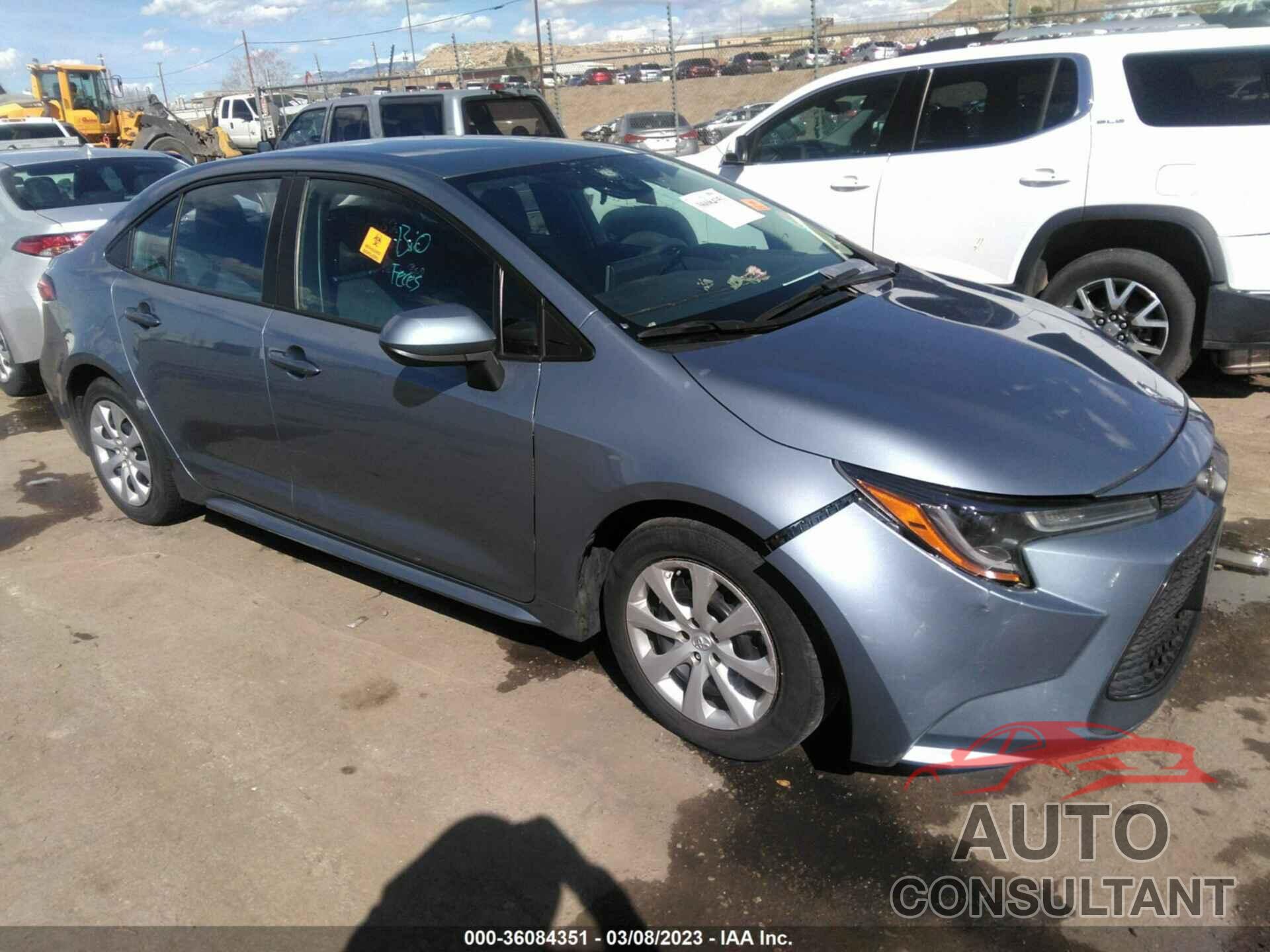 TOYOTA COROLLA 2021 - 5YFEPMAE0MP189246