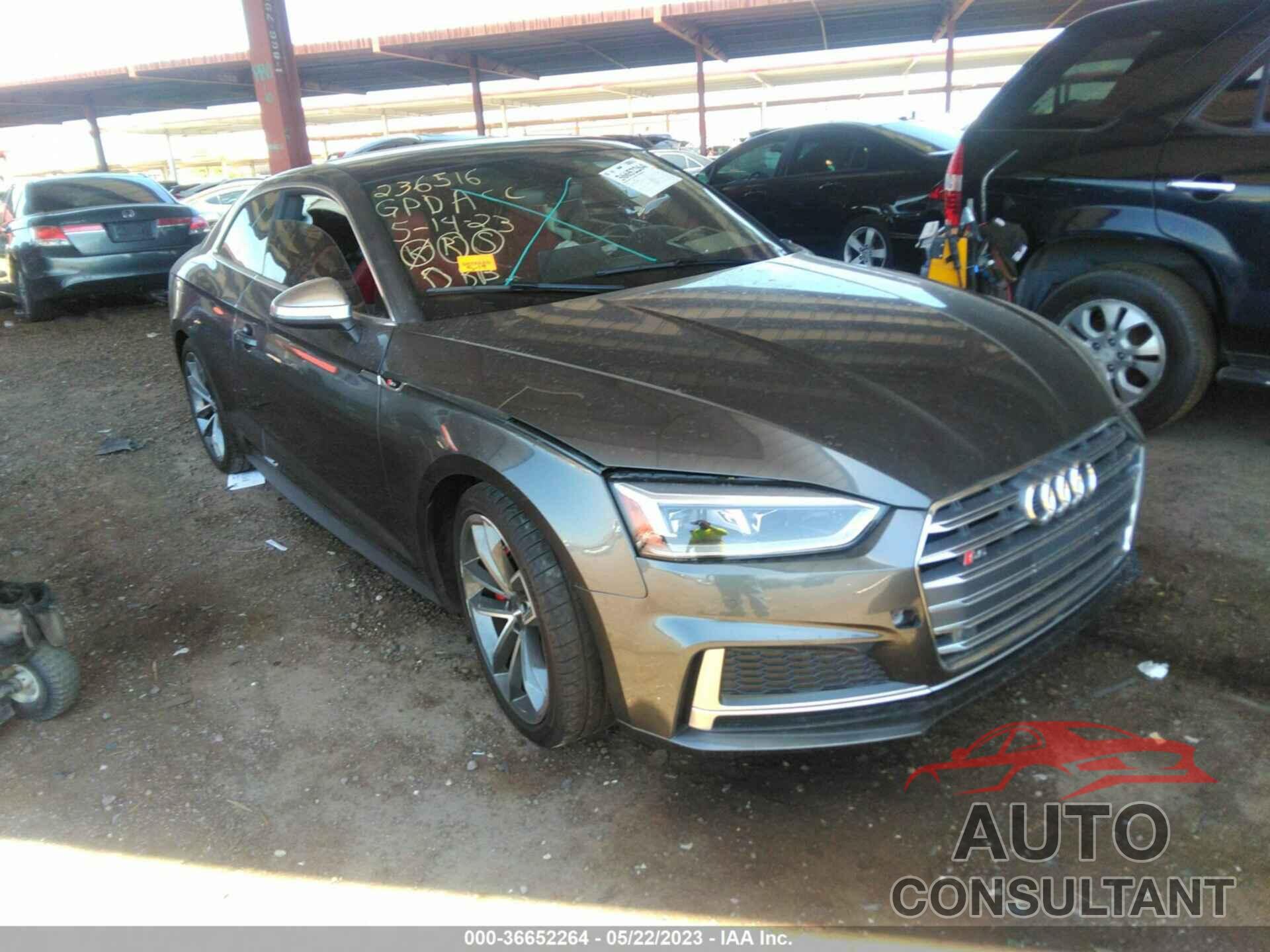 AUDI S5 COUPE 2018 - WAUP4AF50JA002464