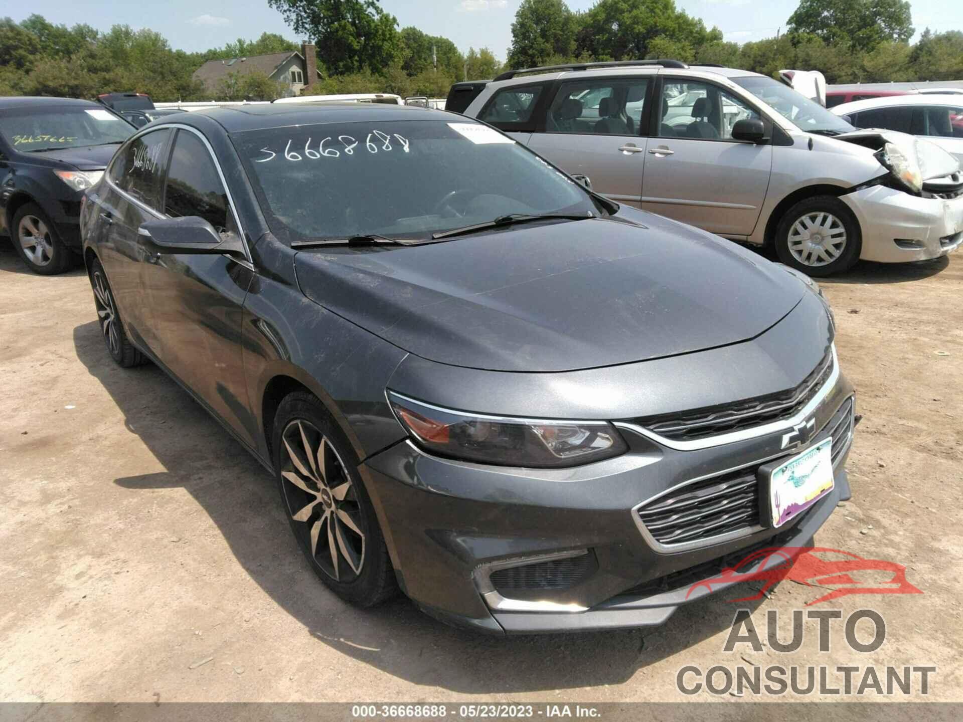 CHEVROLET MALIBU 2016 - 1G1ZE5ST0GF321887