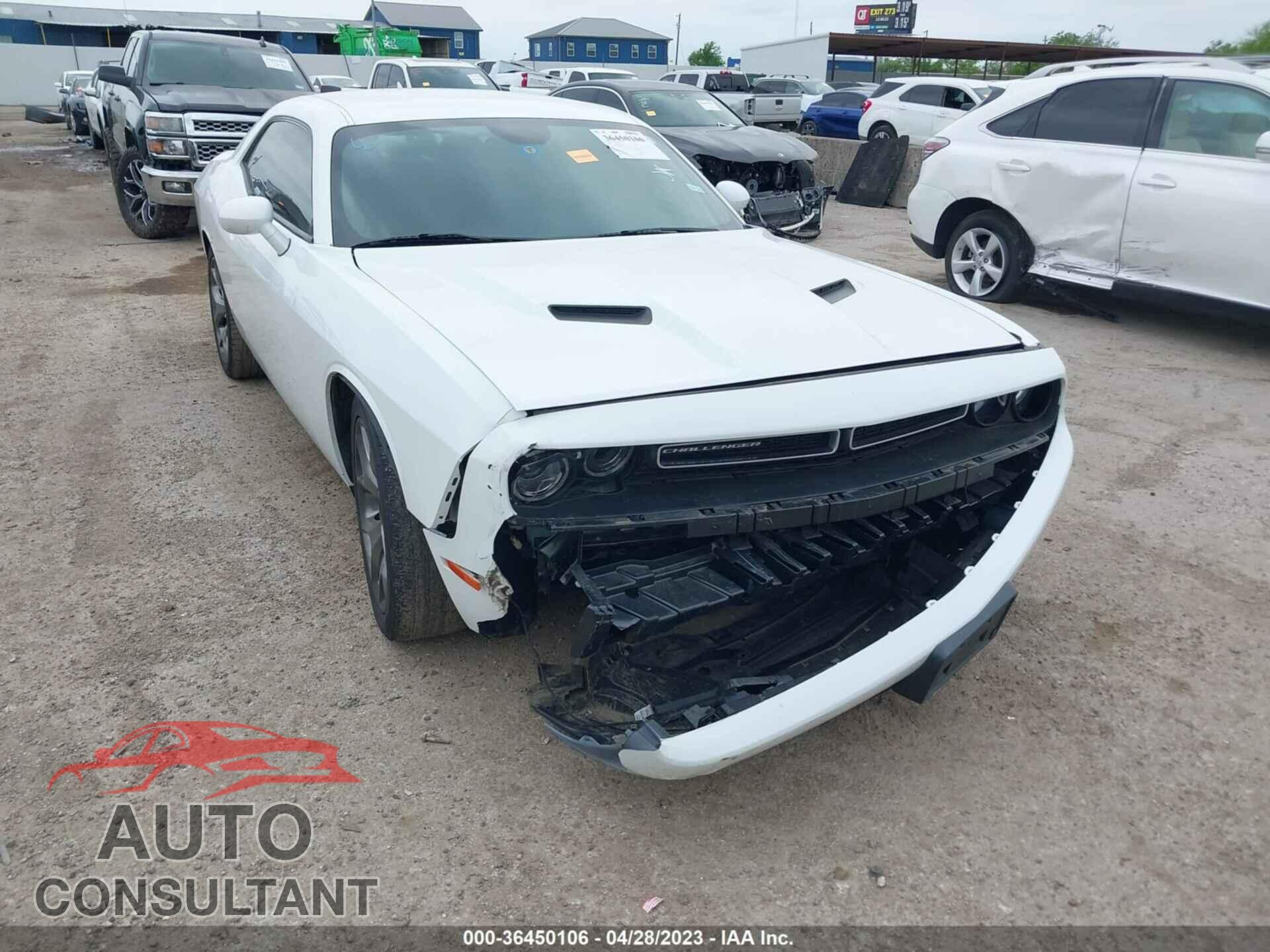 DODGE CHALLENGER 2016 - 2C3CDZAG0GH178227
