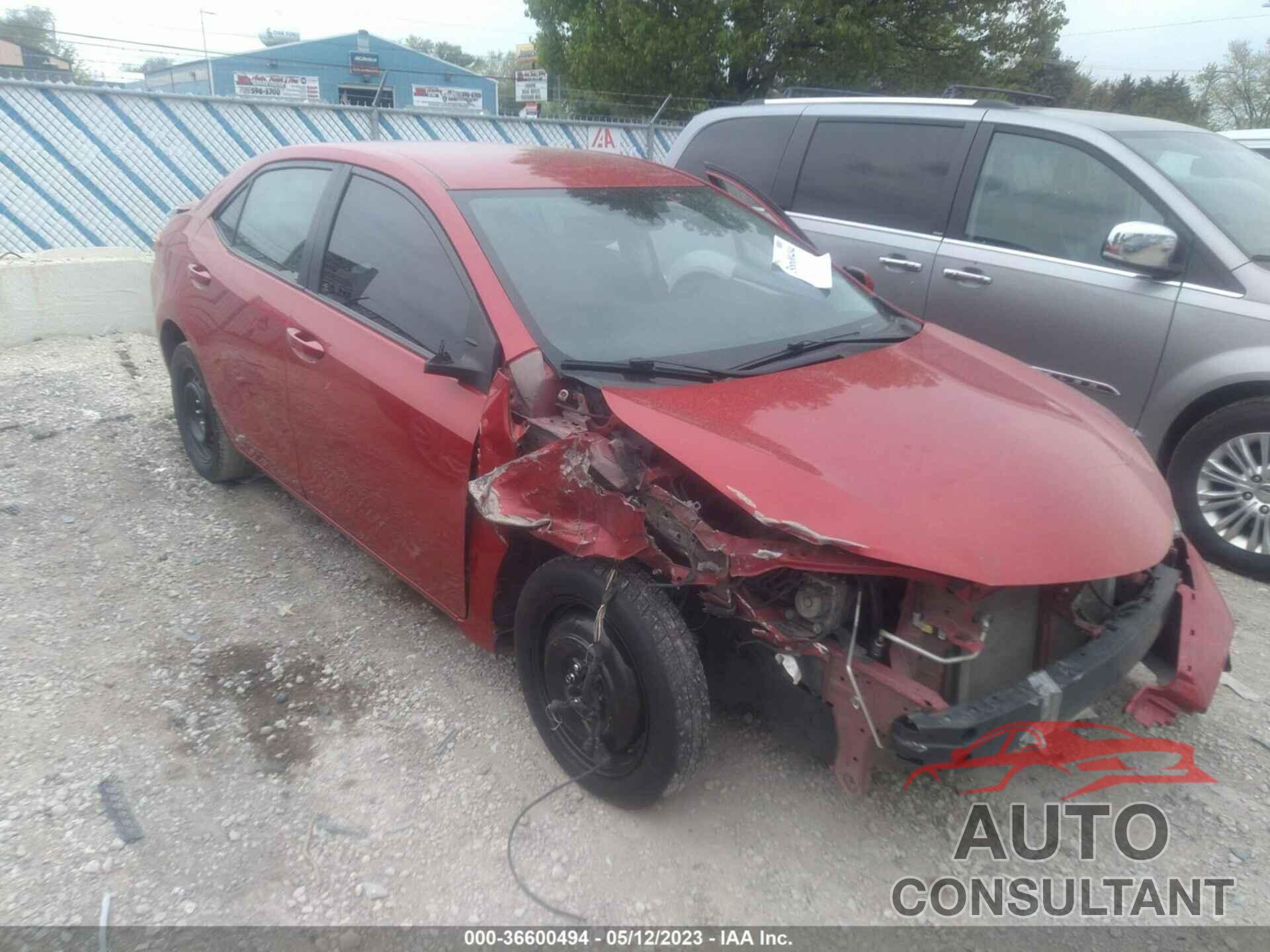 TOYOTA COROLLA 2017 - 5YFBURHE9HP579377