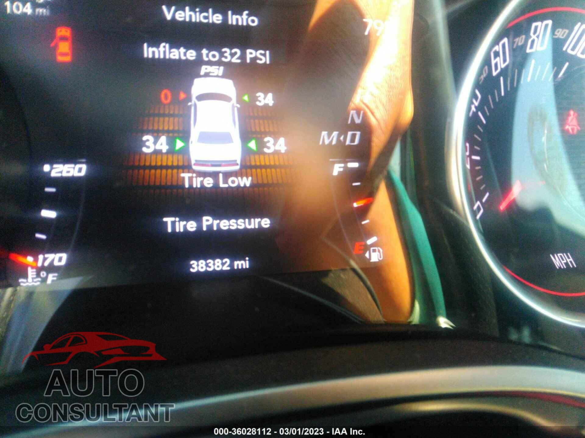 DODGE CHALLENGER 2019 - 2C3CDZFJ3KH652362