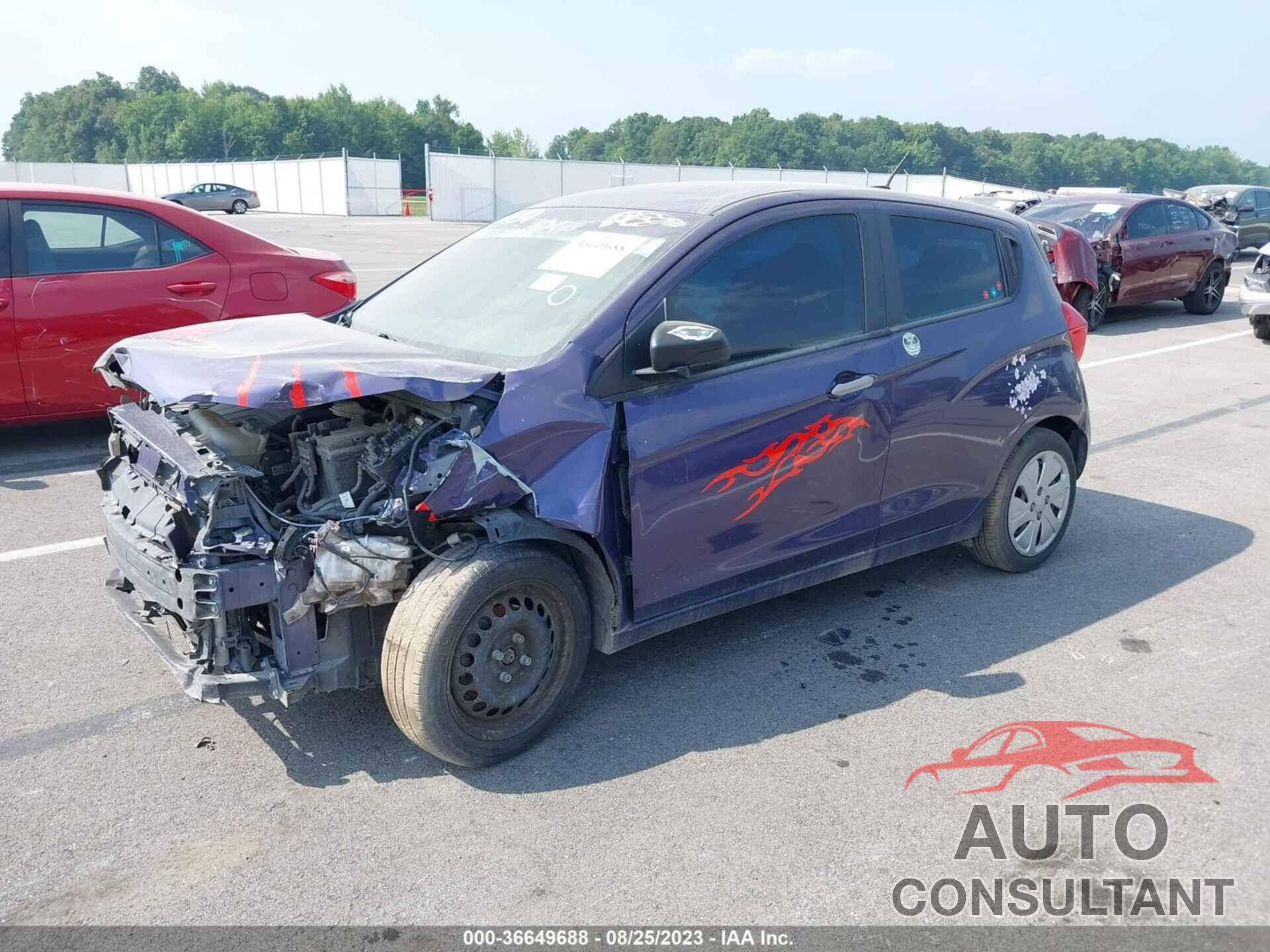 CHEVROLET SPARK 2016 - KL8CB6SA6GC596345