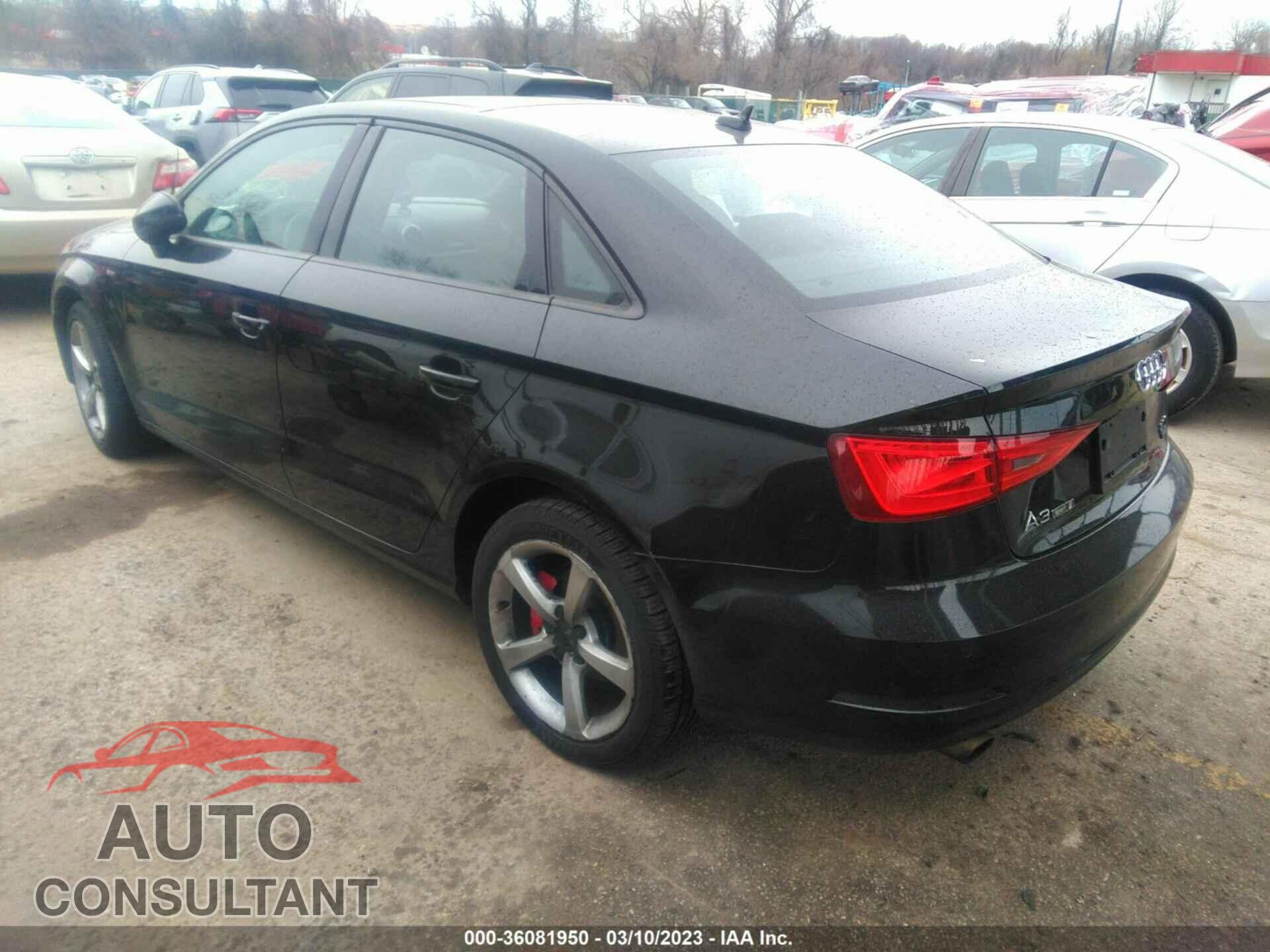 AUDI A3 2016 - WAUB8GFF3G1107468