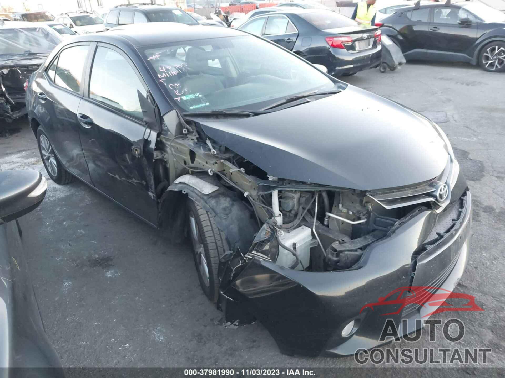 TOYOTA COROLLA 2015 - 5YFBURHE8FP277169