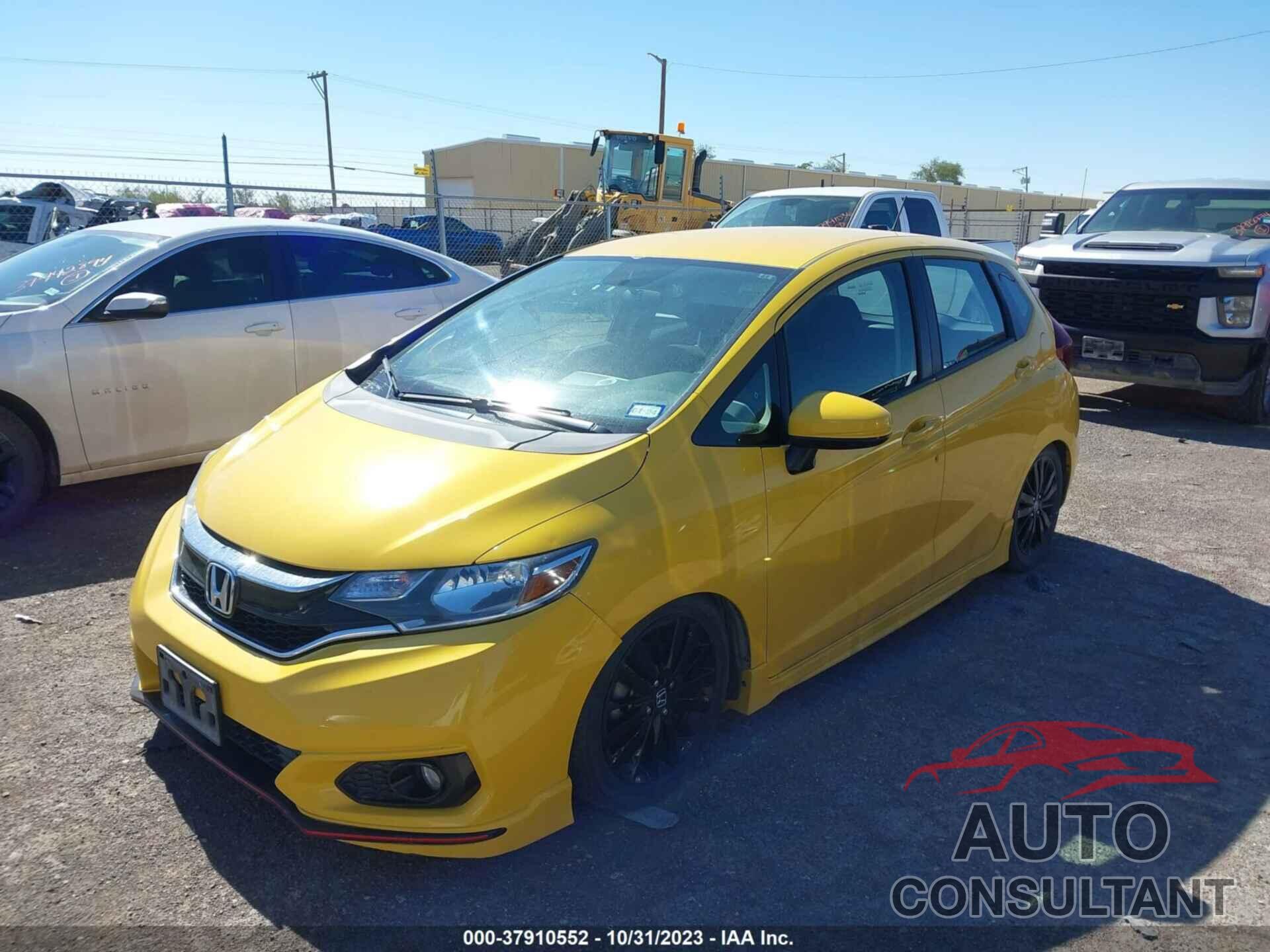 HONDA FIT 2019 - 3HGGK5H62KM724417