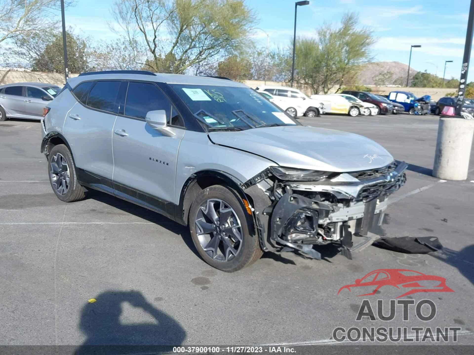 CHEVROLET BLAZER 2022 - 3GNKBERS8NS187502