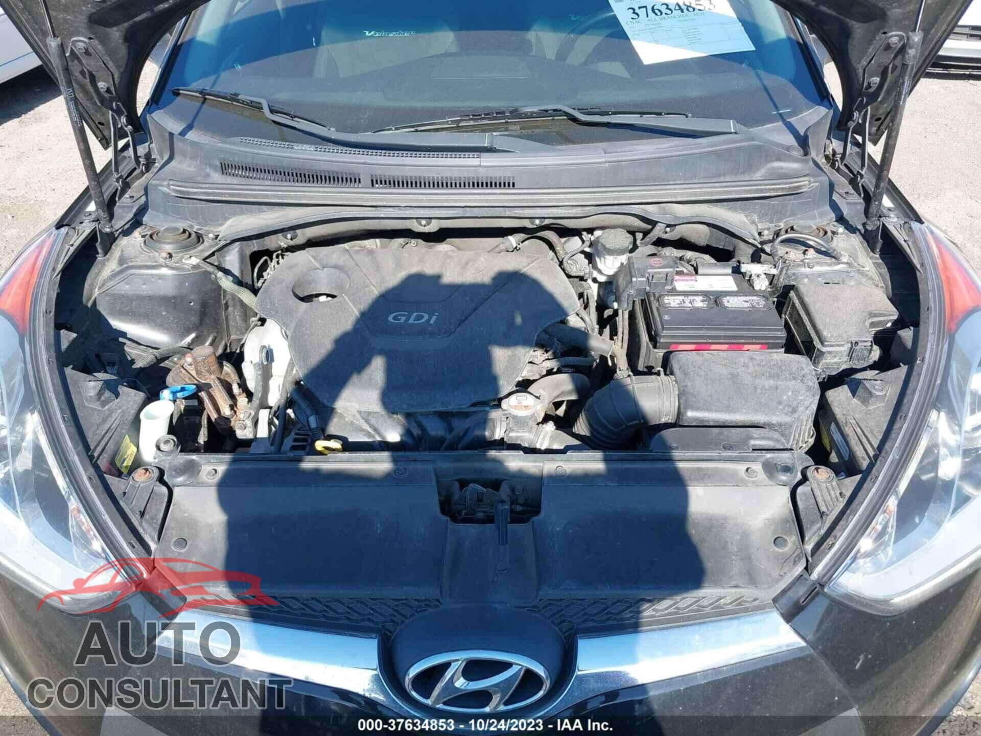 HYUNDAI VELOSTER 2017 - KMHTC6AD9HU306834