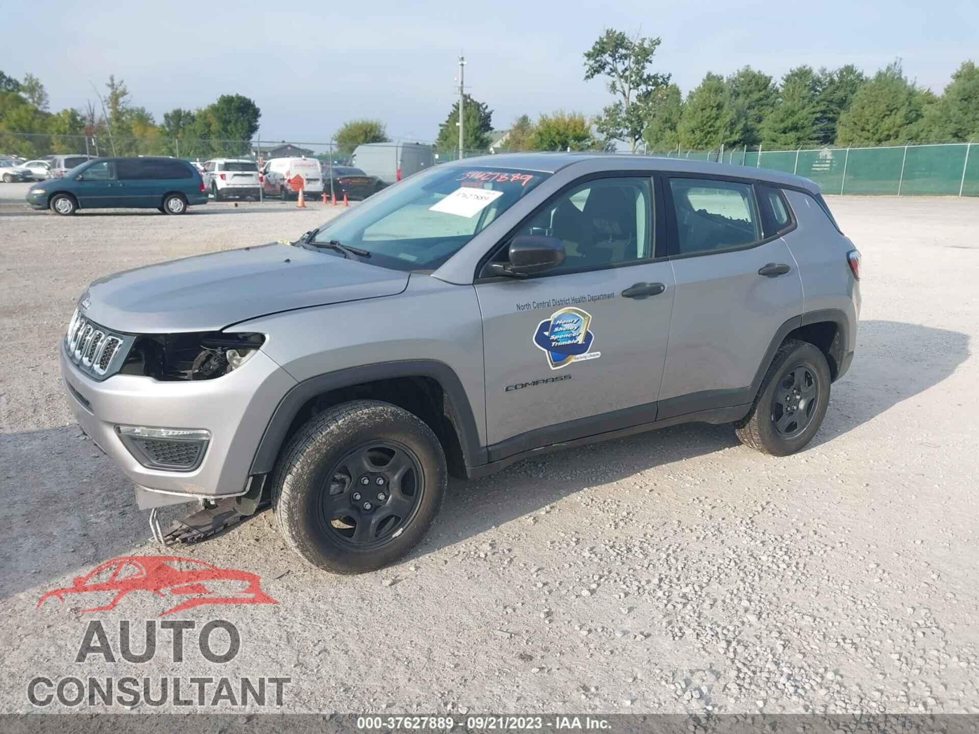 JEEP COMPASS 2019 - 3C4NJDAB4KT834157