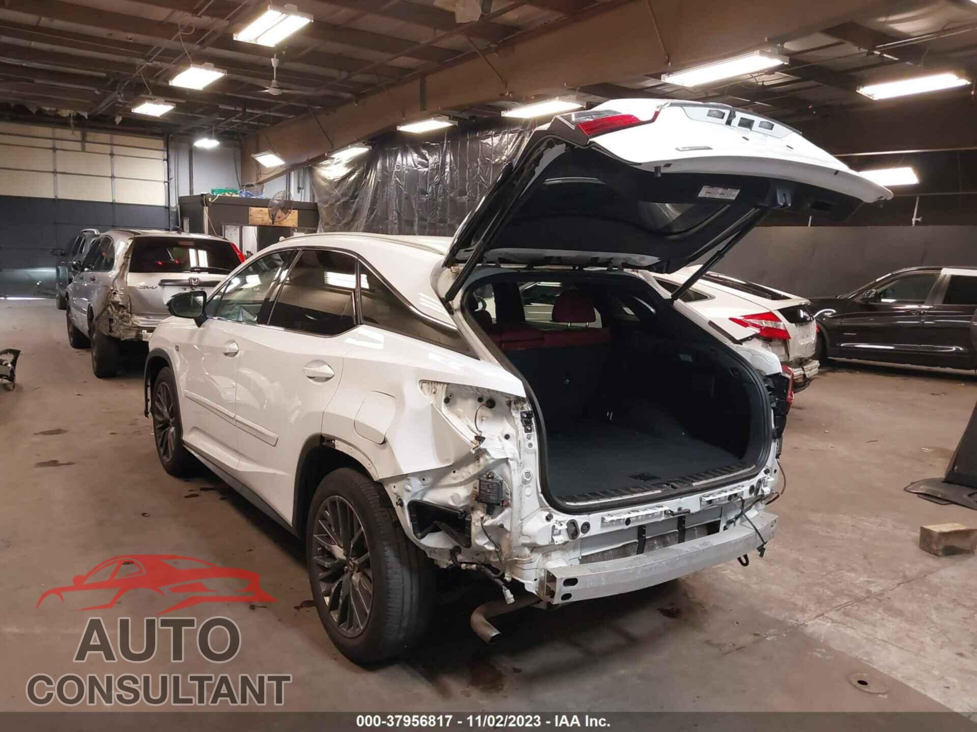 LEXUS RX 2017 - 2T2BZMCA8HC100032
