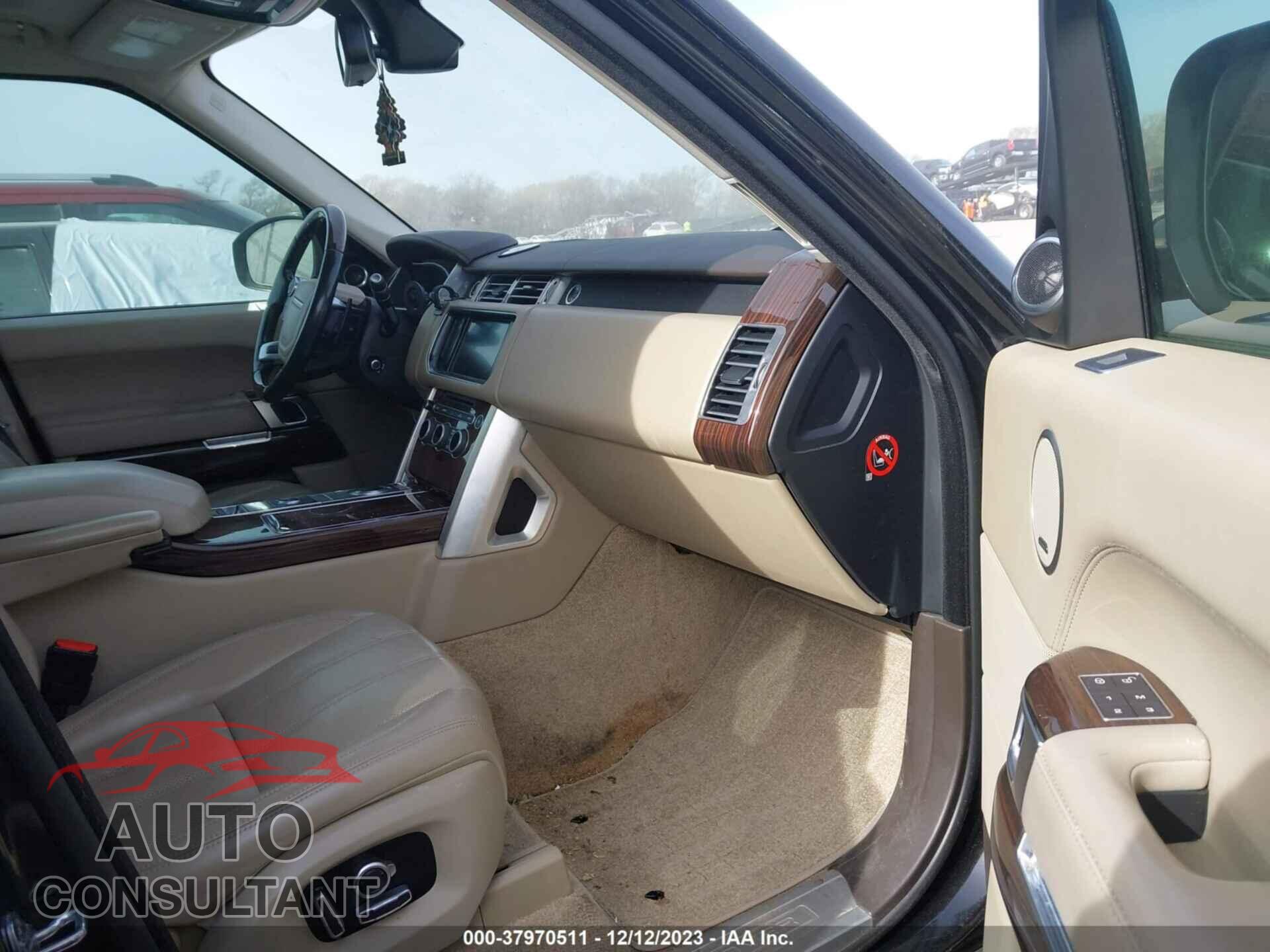 LAND ROVER RANGE ROVER 2016 - SALGS2KF8GA310786