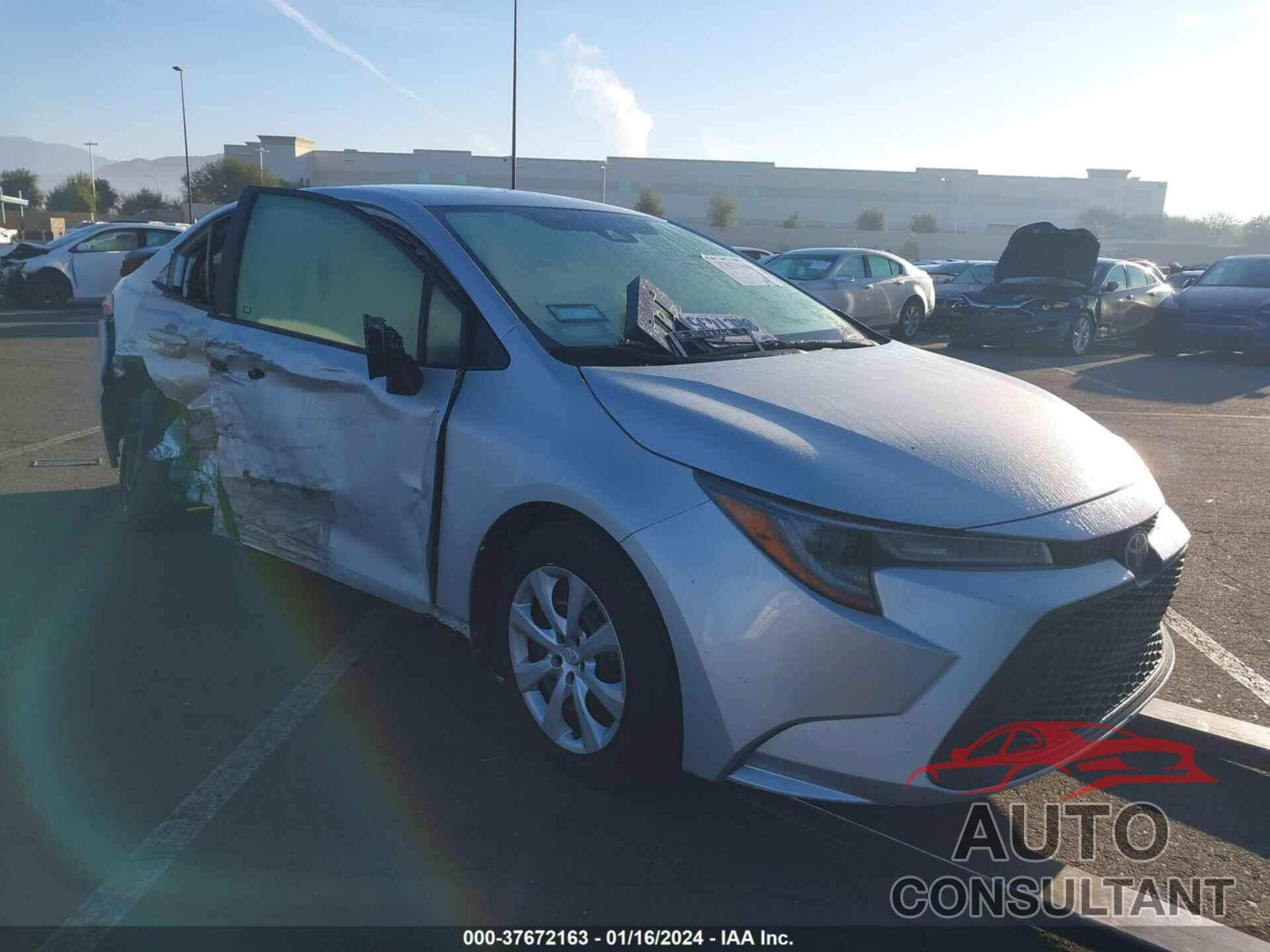 TOYOTA COROLLA 2020 - JTDEPRAE9LJ104632