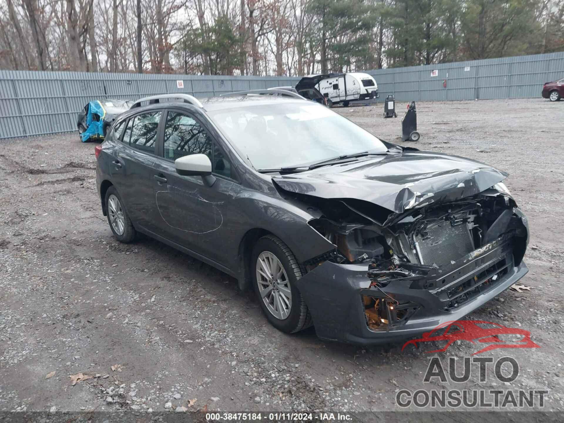 SUBARU IMPREZA 2018 - 4S3GTAB69J3729157