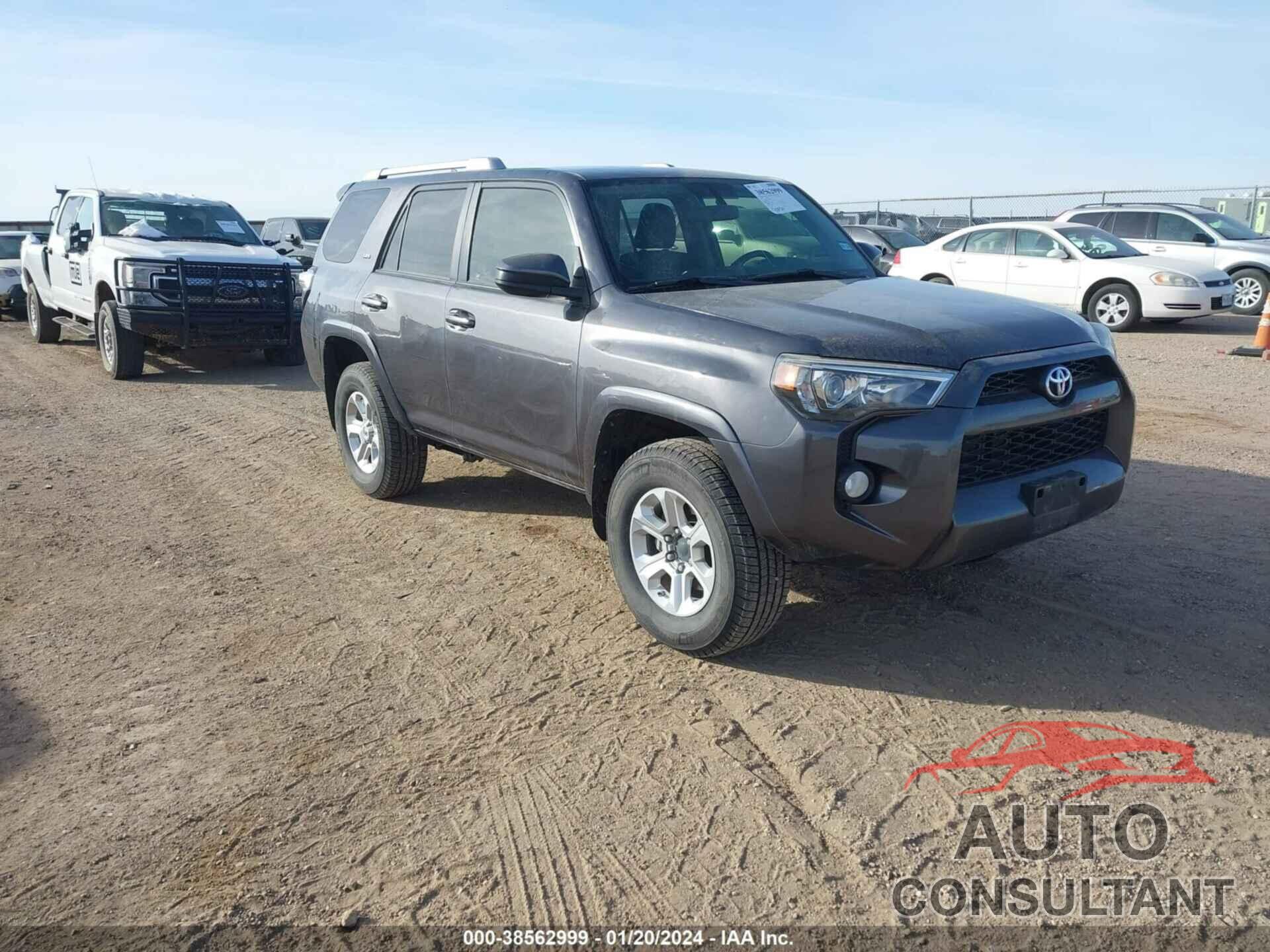 TOYOTA 4RUNNER 2018 - JTEBU5JR0J5538625