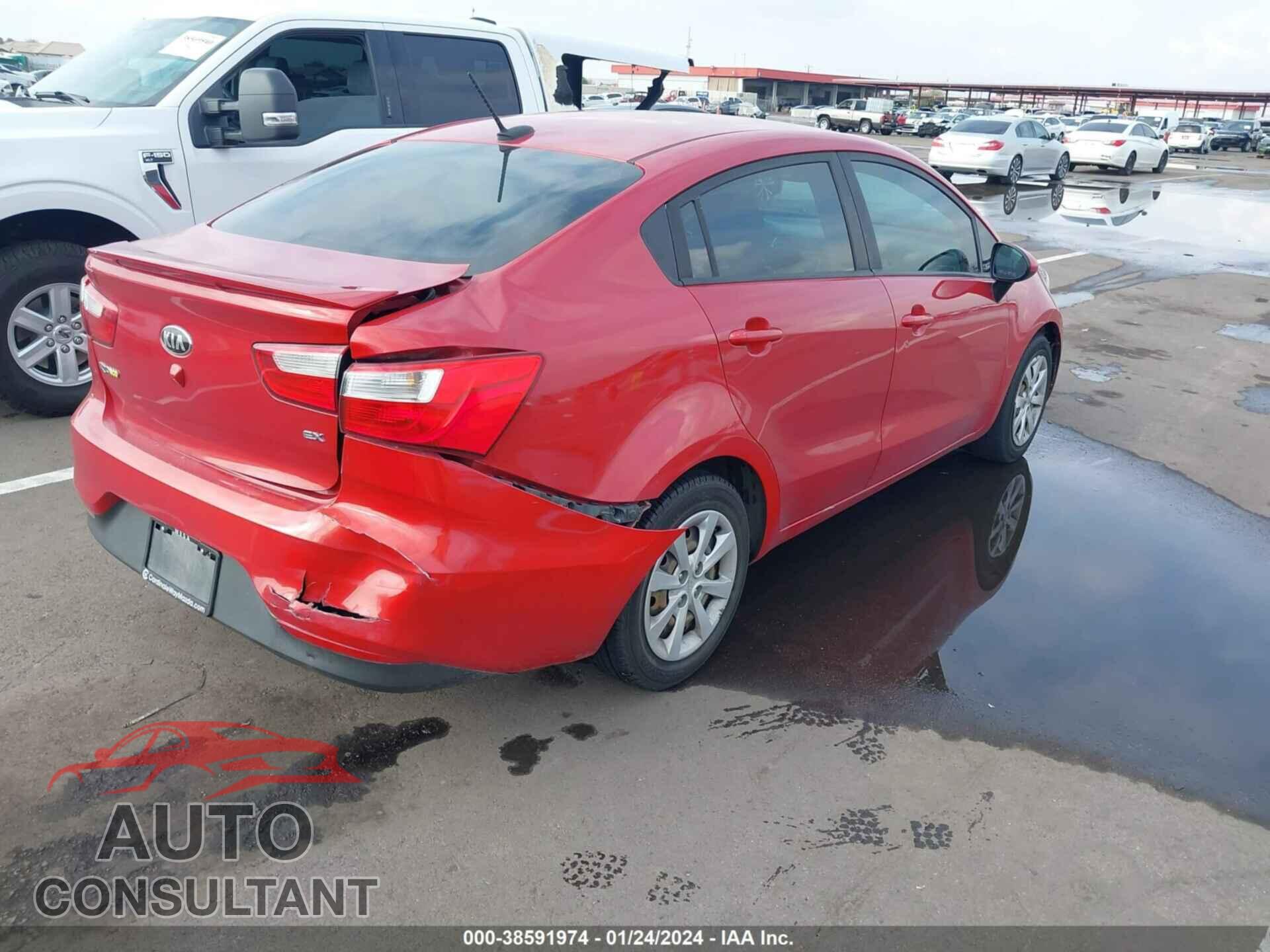 KIA RIO 2017 - KNADN4A32H6058149