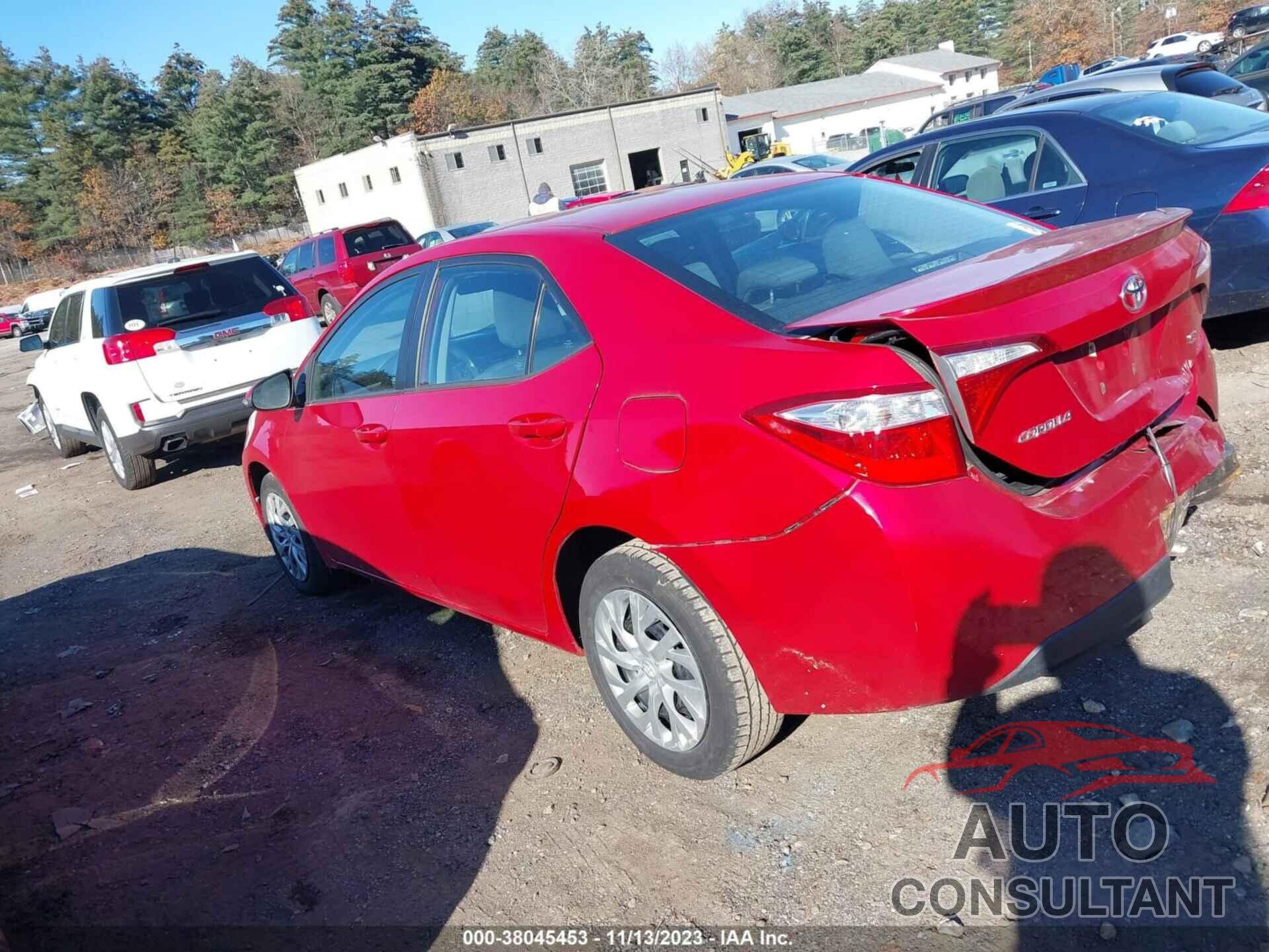 TOYOTA COROLLA 2016 - 2T1BURHE7GC701801