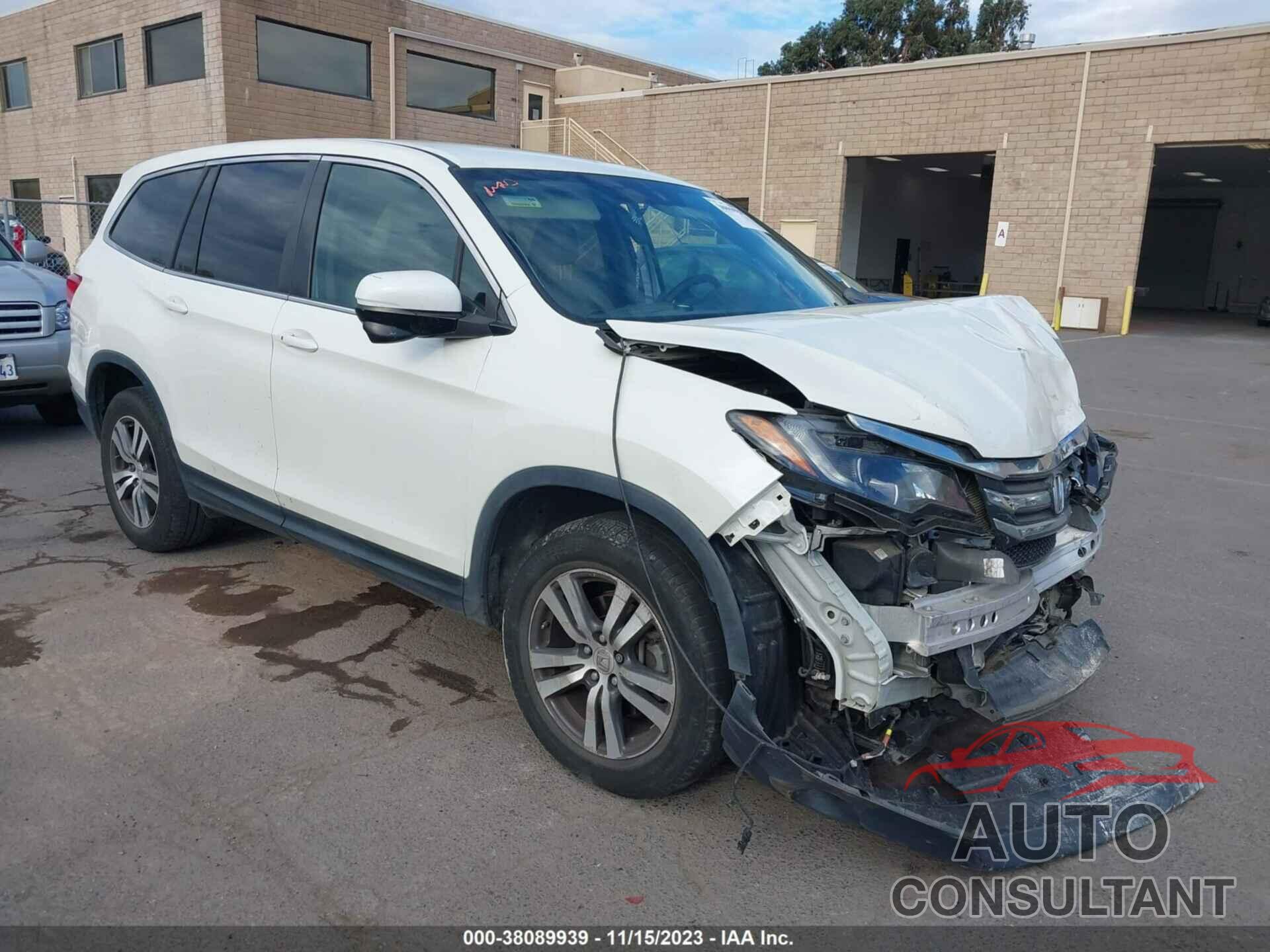 HONDA PILOT 2018 - 5FNYF6H32JB071125
