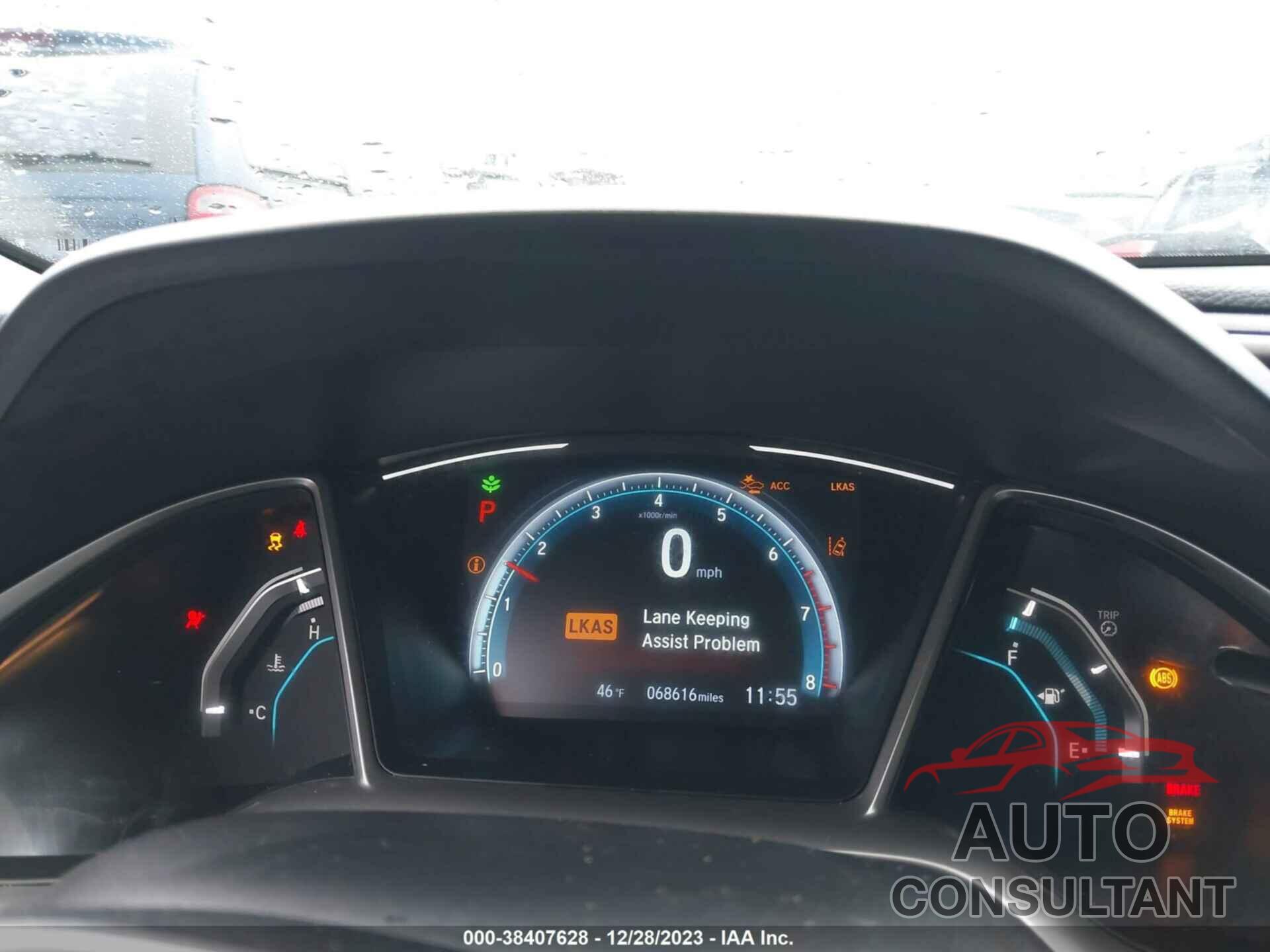 HONDA CIVIC 2019 - 19XFC1F32KE017496