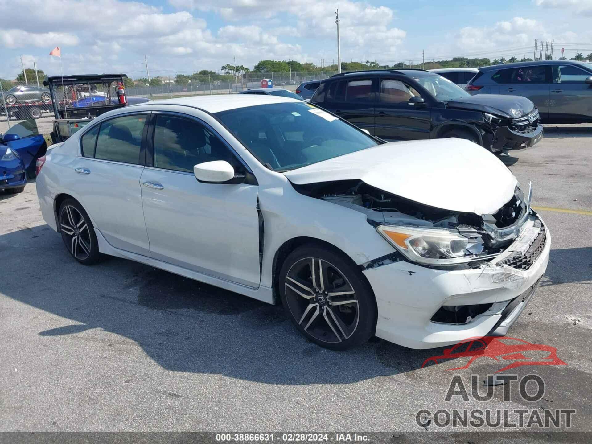 HONDA ACCORD 2017 - 1HGCR2F59HA066877