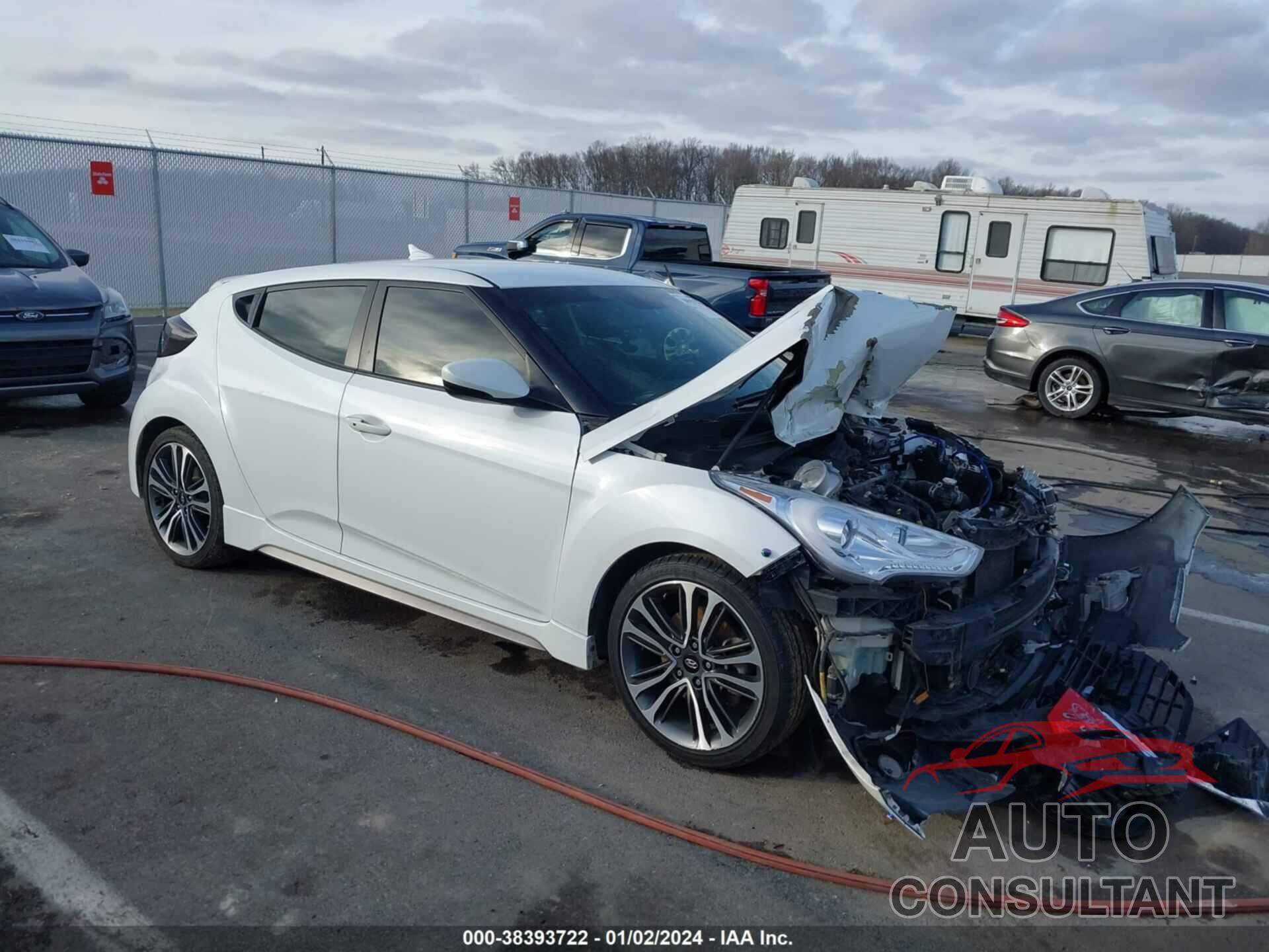 HYUNDAI VELOSTER 2016 - KMHTC6AE6GU271306