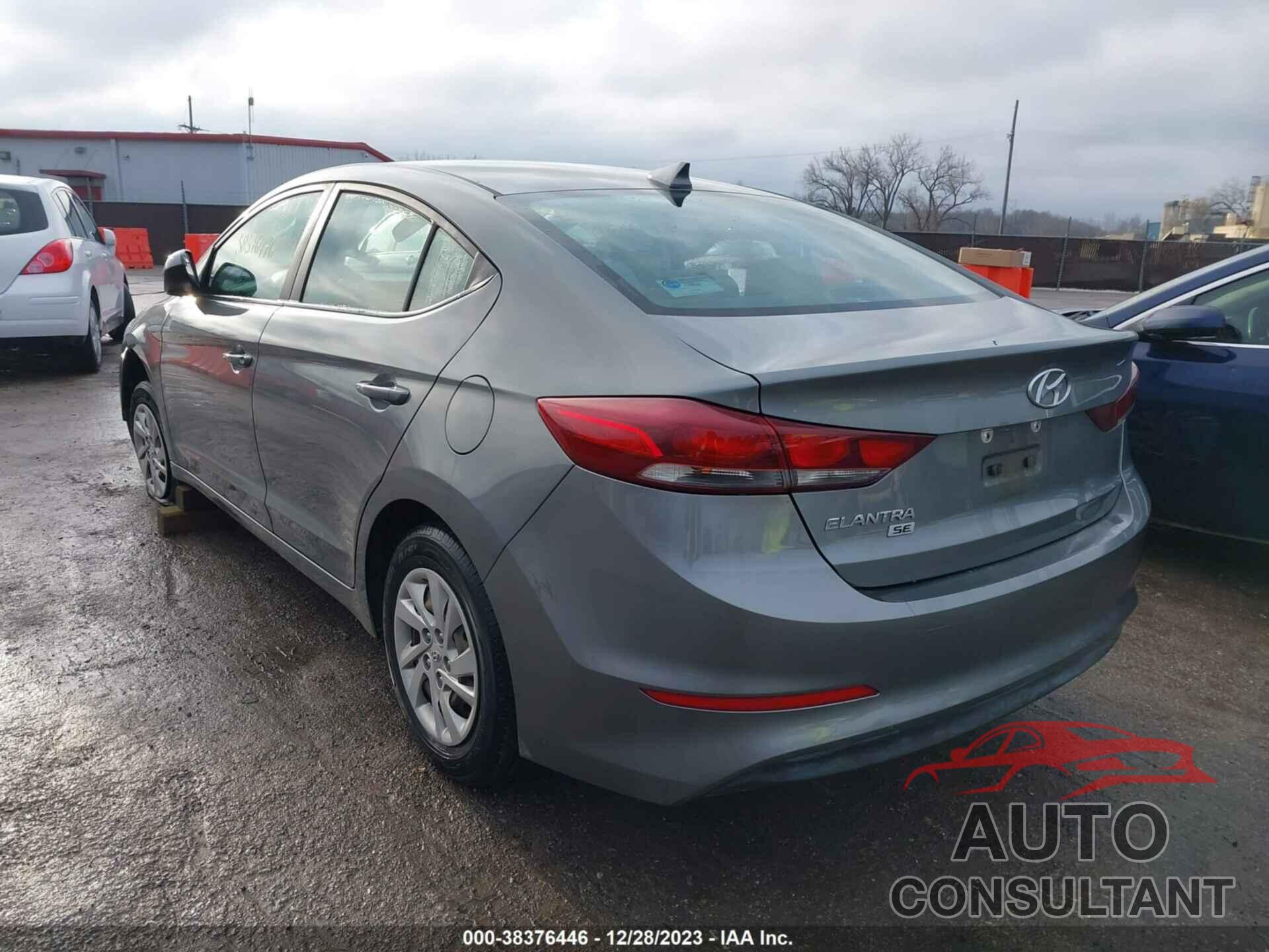 HYUNDAI ELANTRA 2017 - KMHD74LF6HU398061