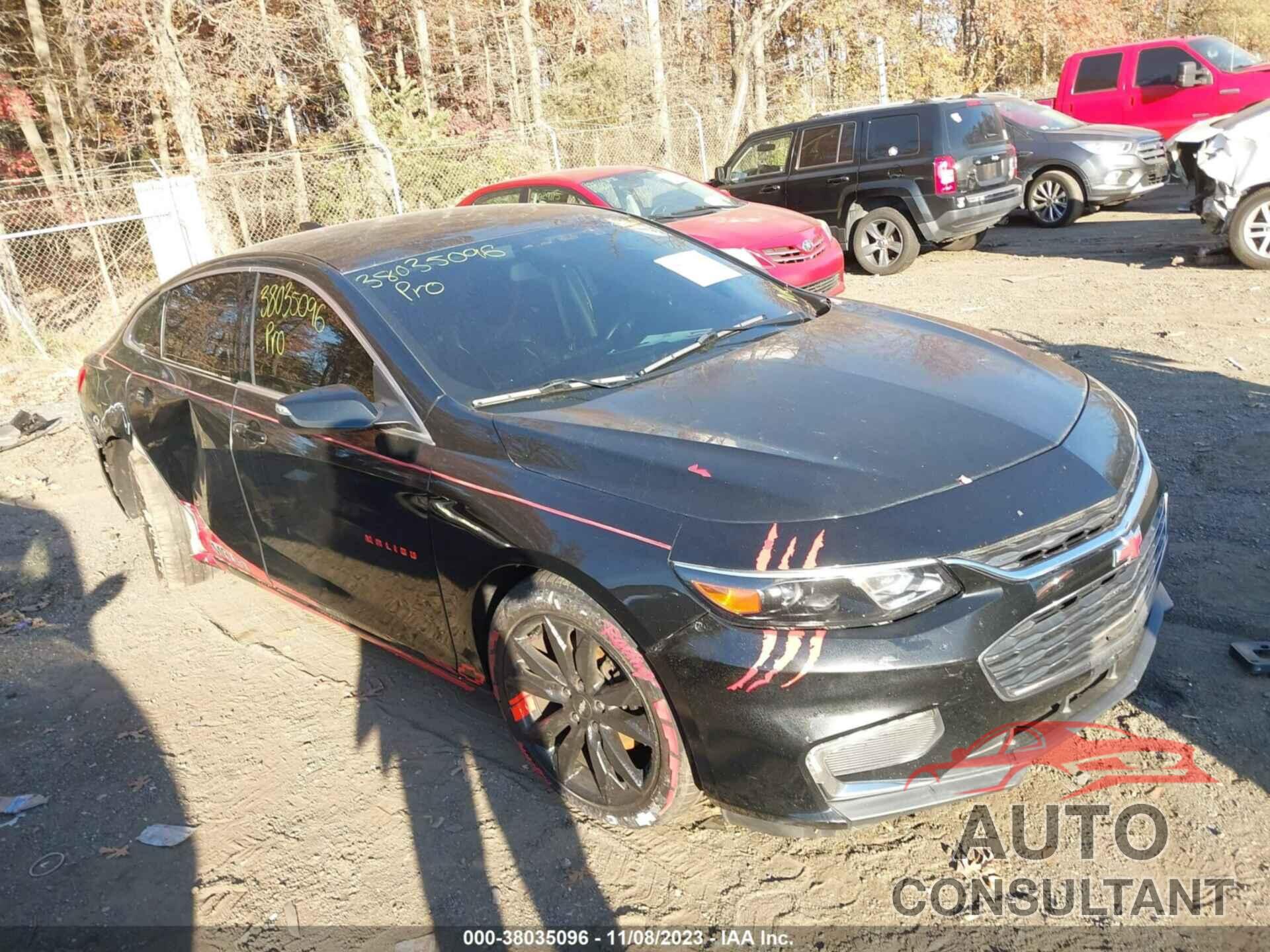 CHEVROLET MALIBU 2017 - 1G1ZE5ST7HF289067