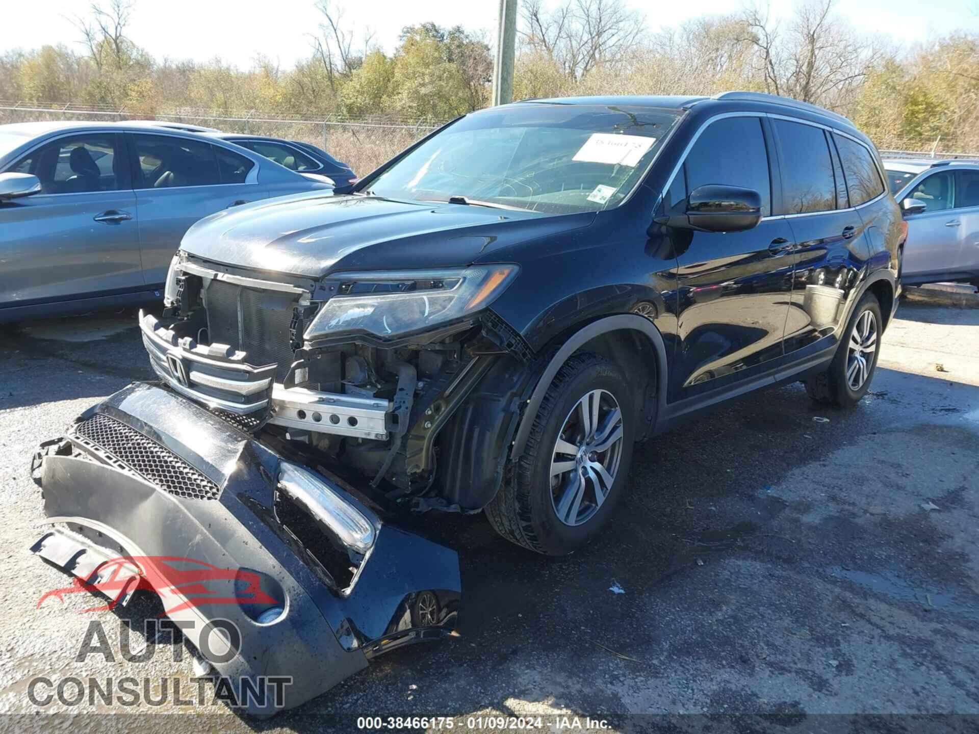 HONDA PILOT 2017 - 5FNYF5H51HB020575