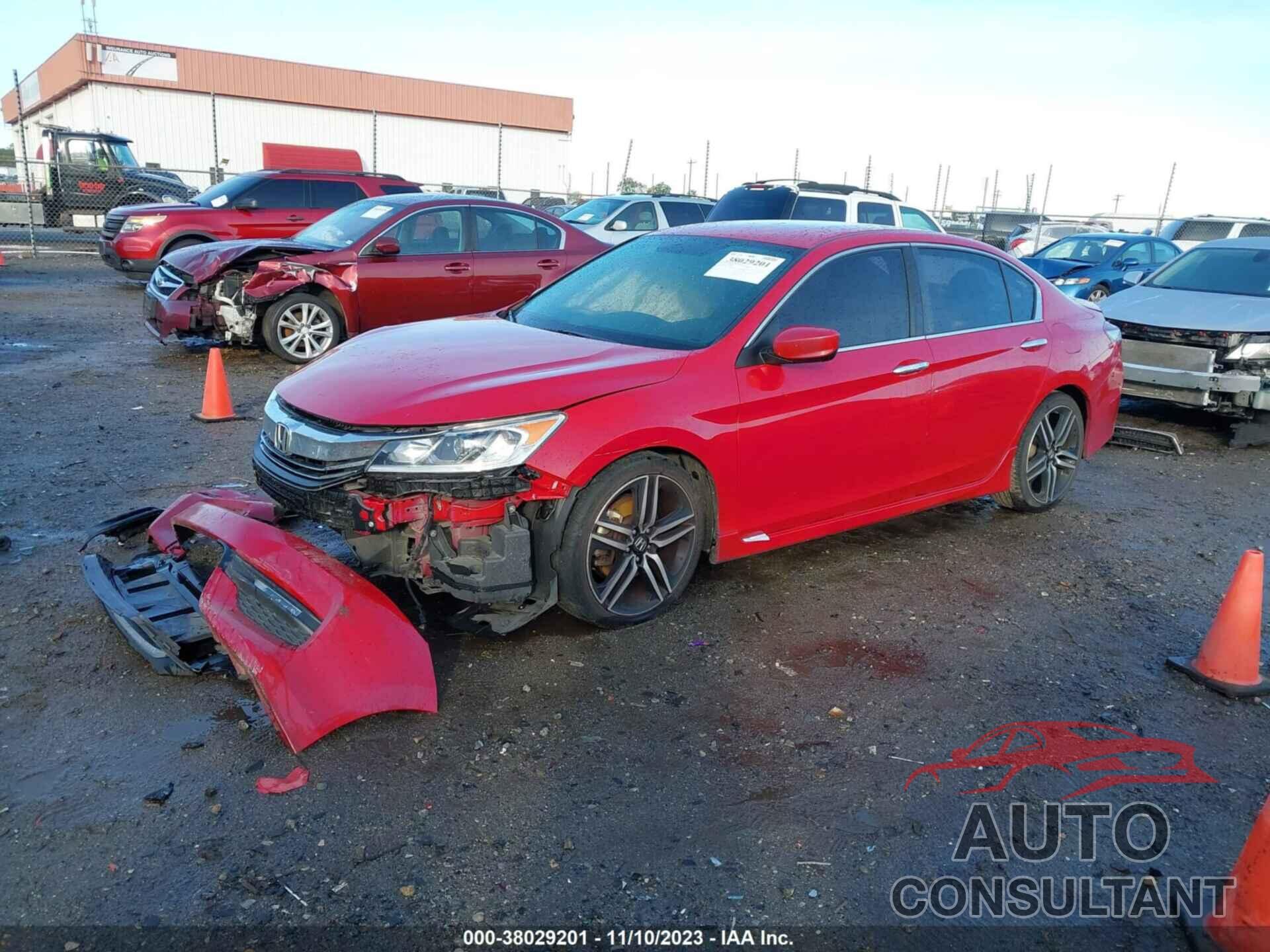 HONDA ACCORD 2016 - 1HGCR2F51GA064541