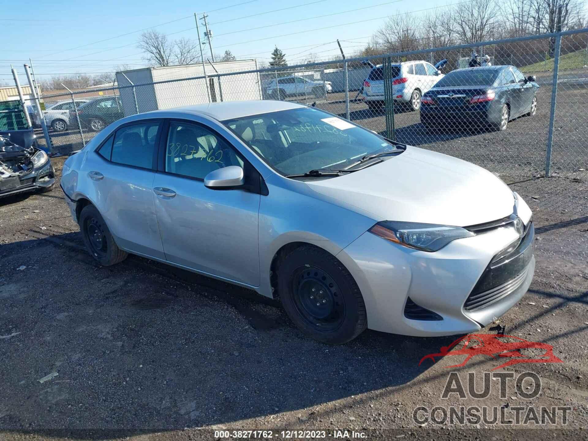 TOYOTA COROLLA 2018 - 2T1BURHE5JC070909